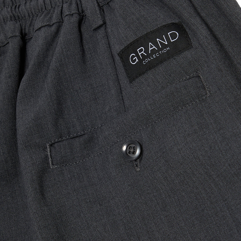 Grand Collection Wool Pant (Charcoal) Trousers