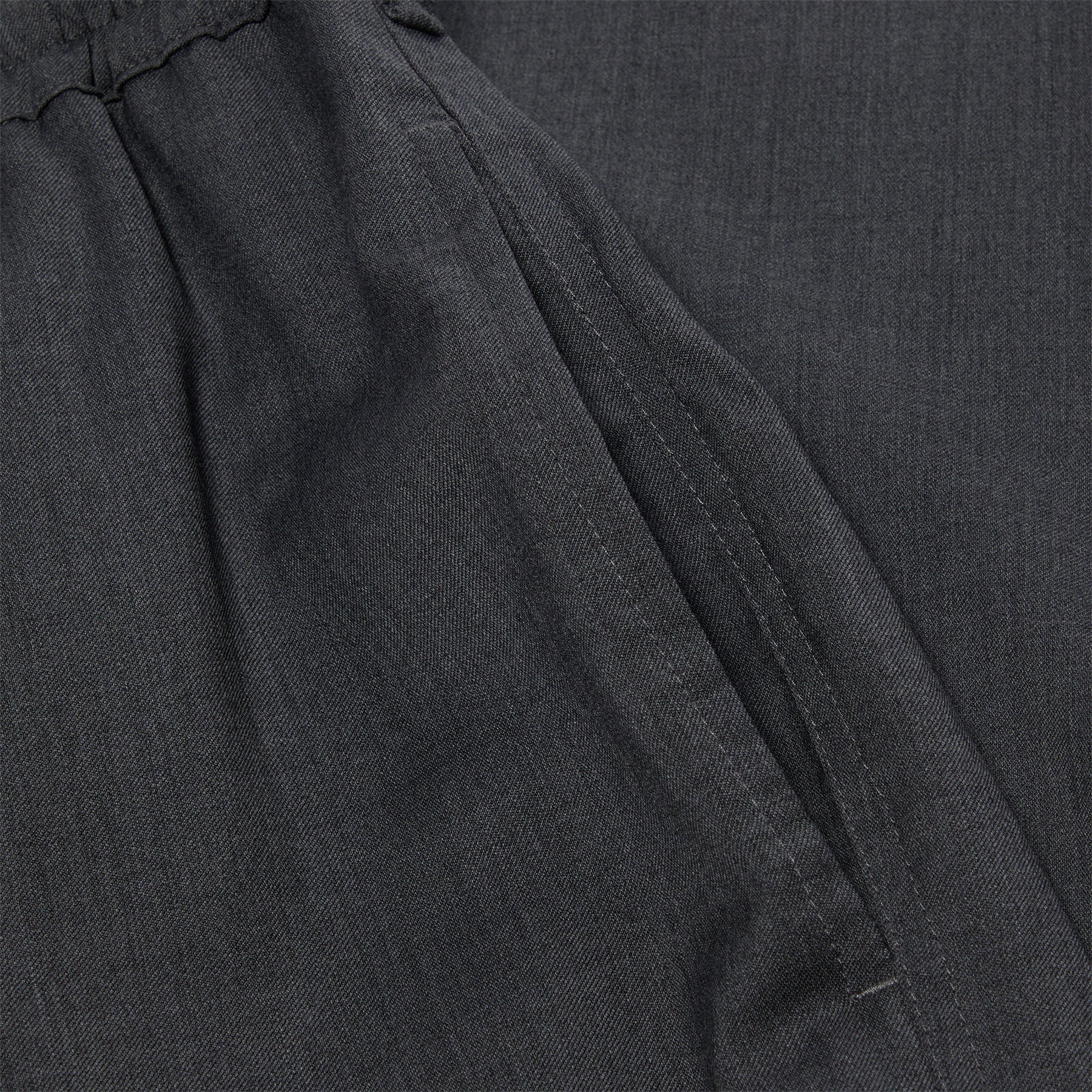 Grand Collection Wool Pant (Charcoal) Trousers