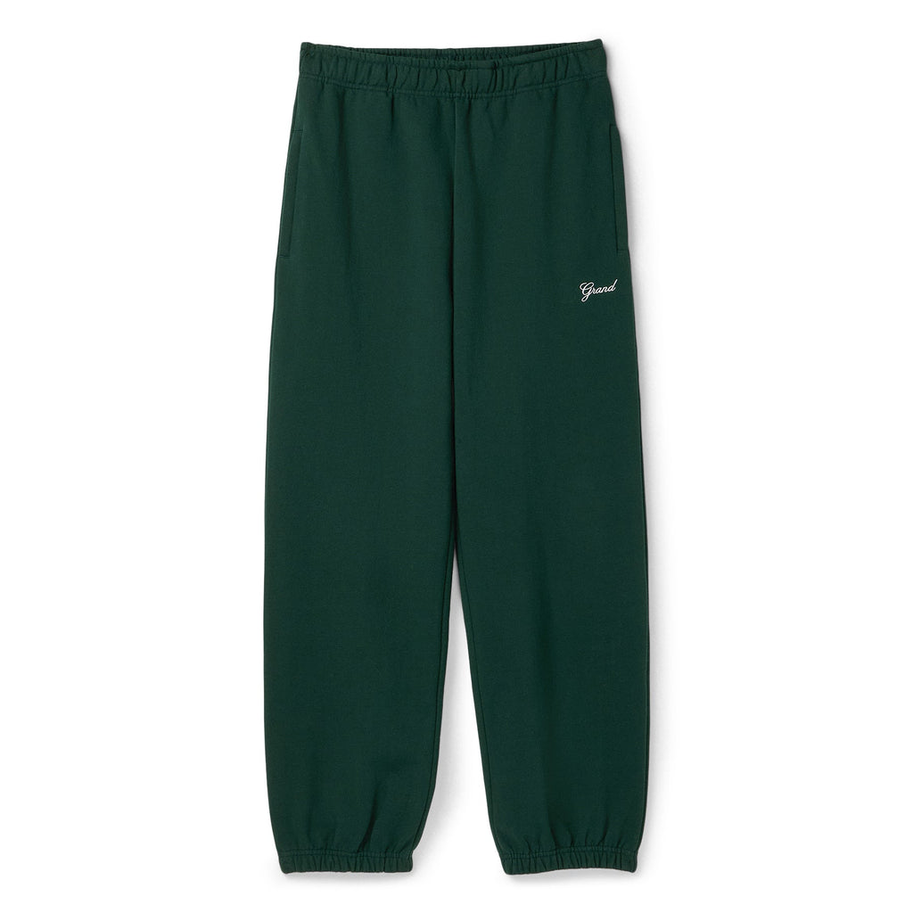 Grand Collection Script Sweatpants (Forest) Trousers