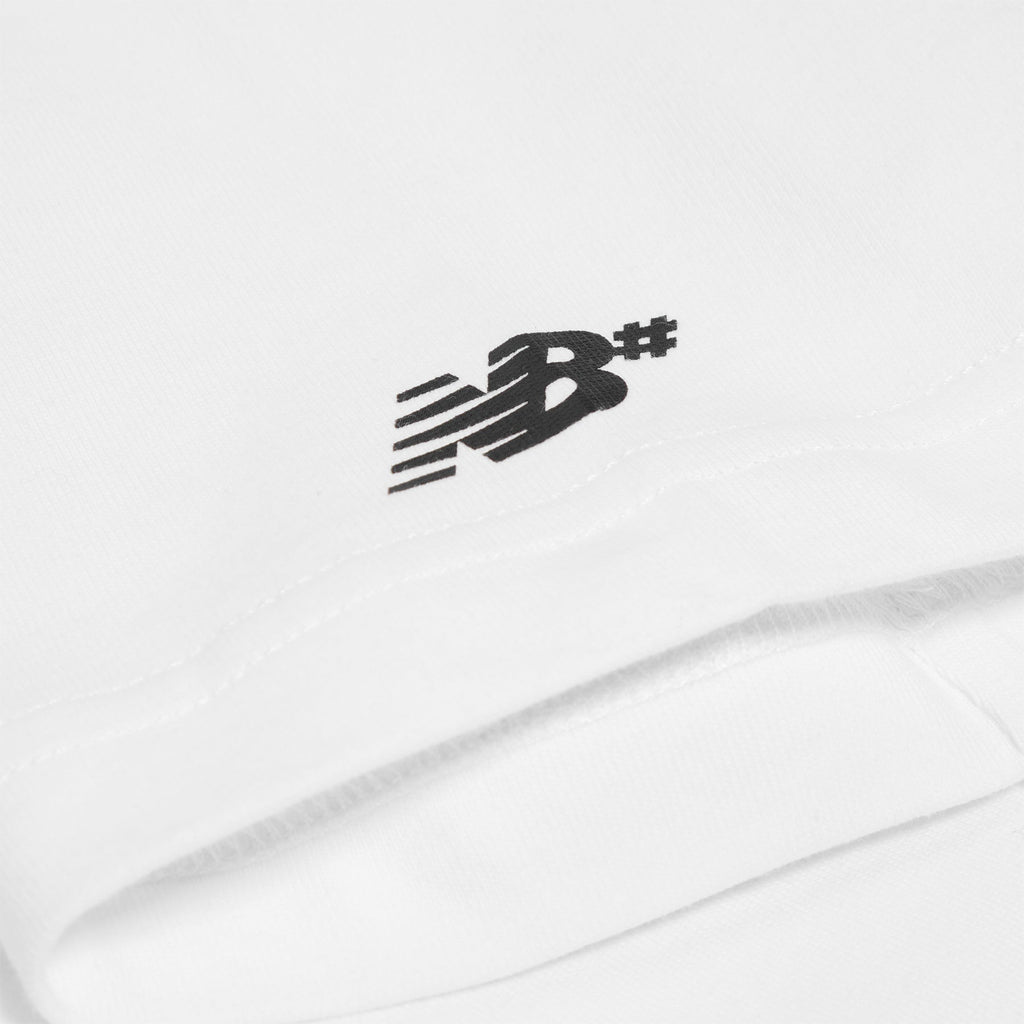 New Balance x Grand Classic Logo Tee (White)T-shirt Top
