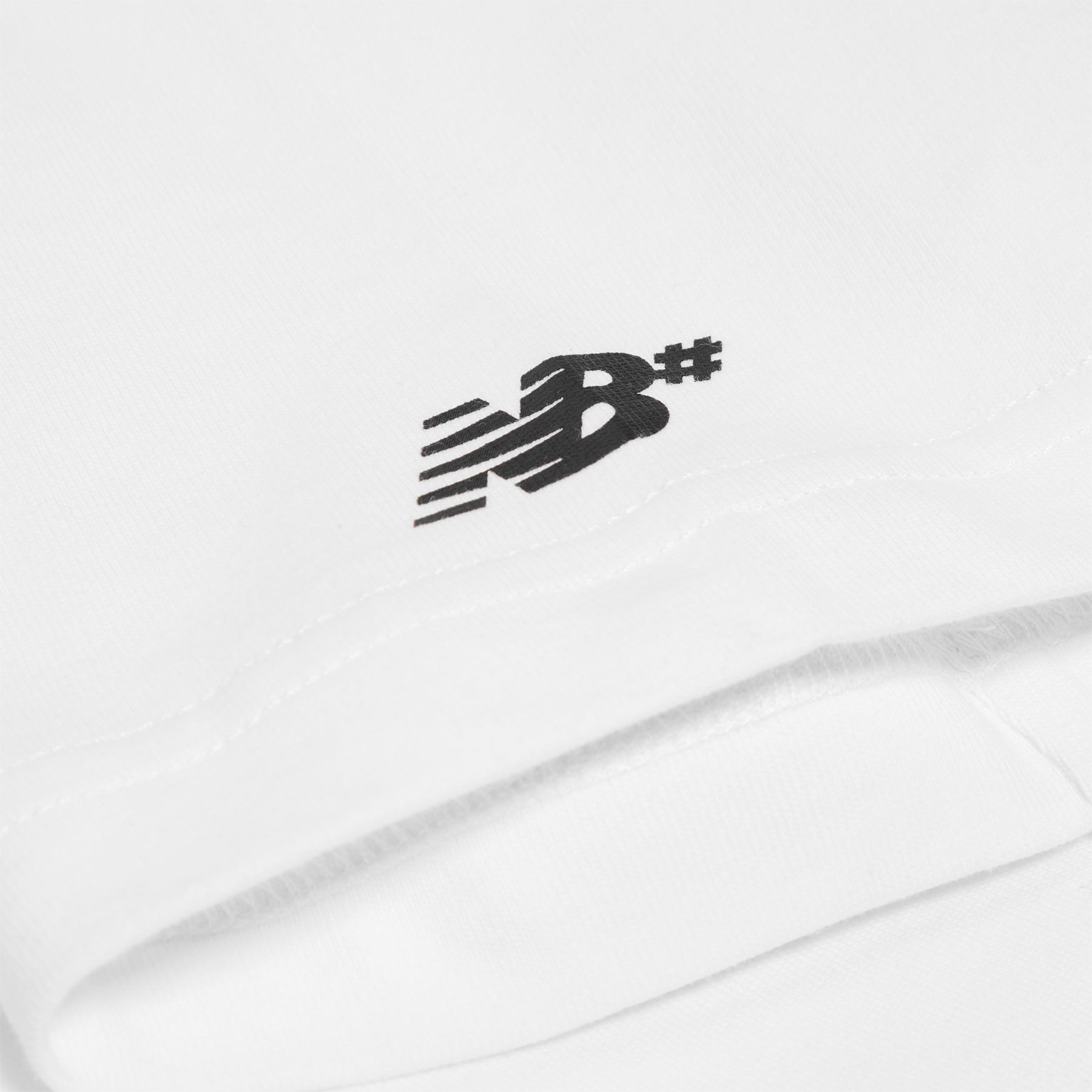 New Balance x Grand Classic Logo Tee (White)T-shirt Top