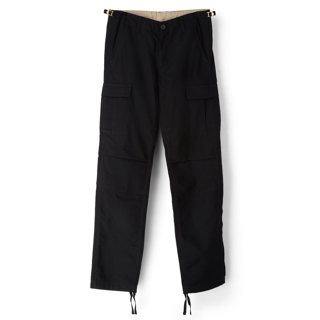 Carhartt WIP Aviation Pant (Black (Rinsed)) Trousers