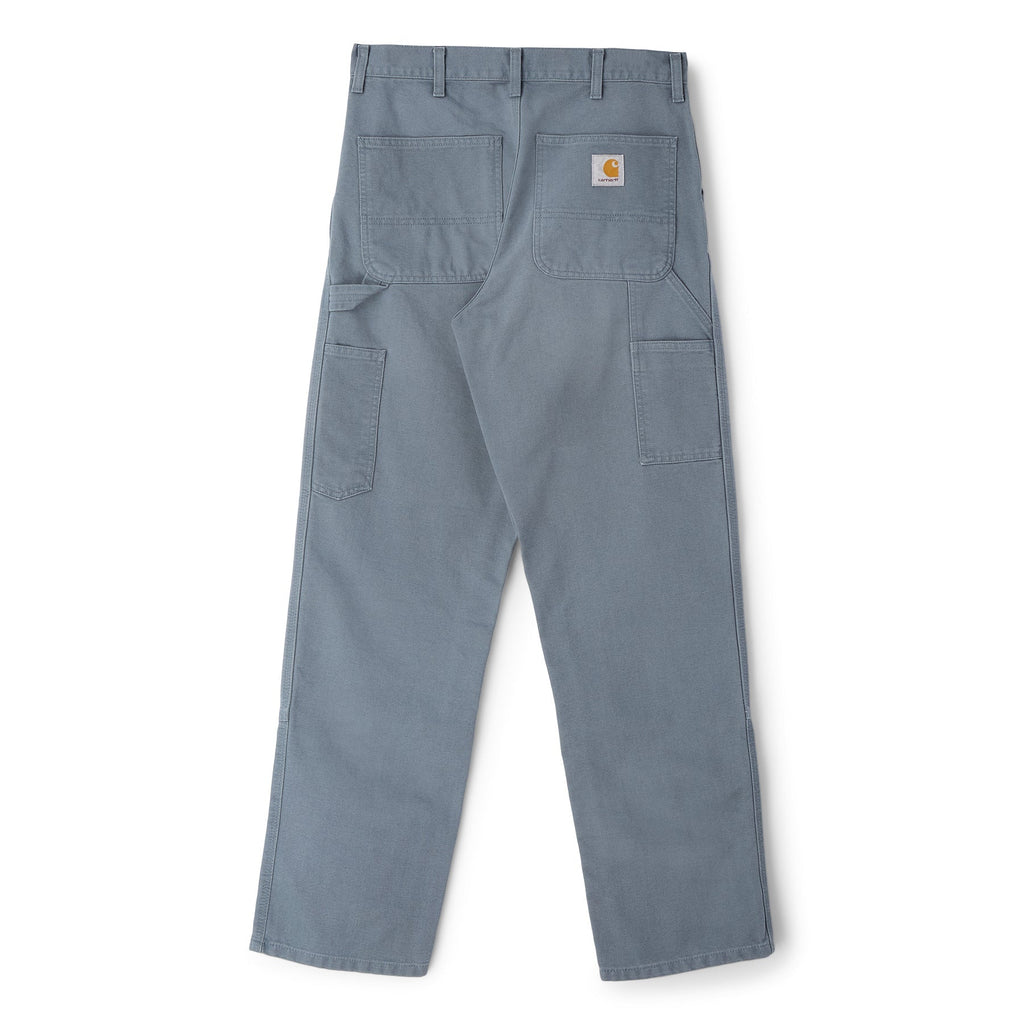 Carhartt WIP Double Knee Pant (Cozy Blue (Stone Canvas)) Trousers