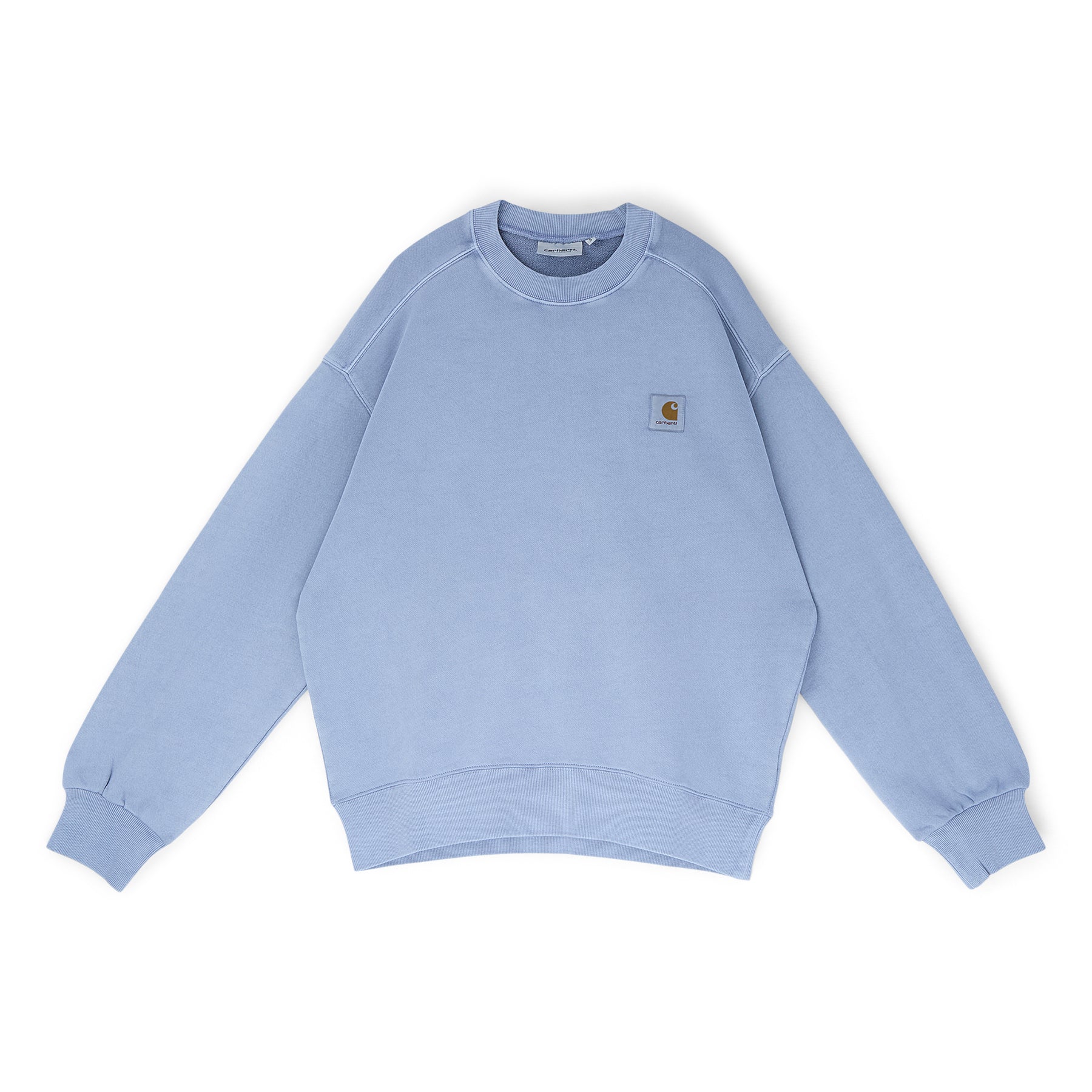 Carhartt WIP Nelson Sweat (Gentle Blue (Garment Dyed)) Top