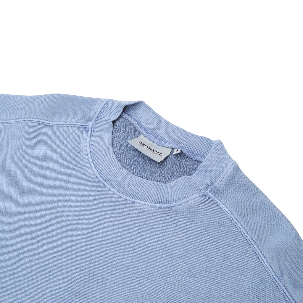 Carhartt WIP Nelson Sweat (Gentle Blue (Garment Dyed)) Top