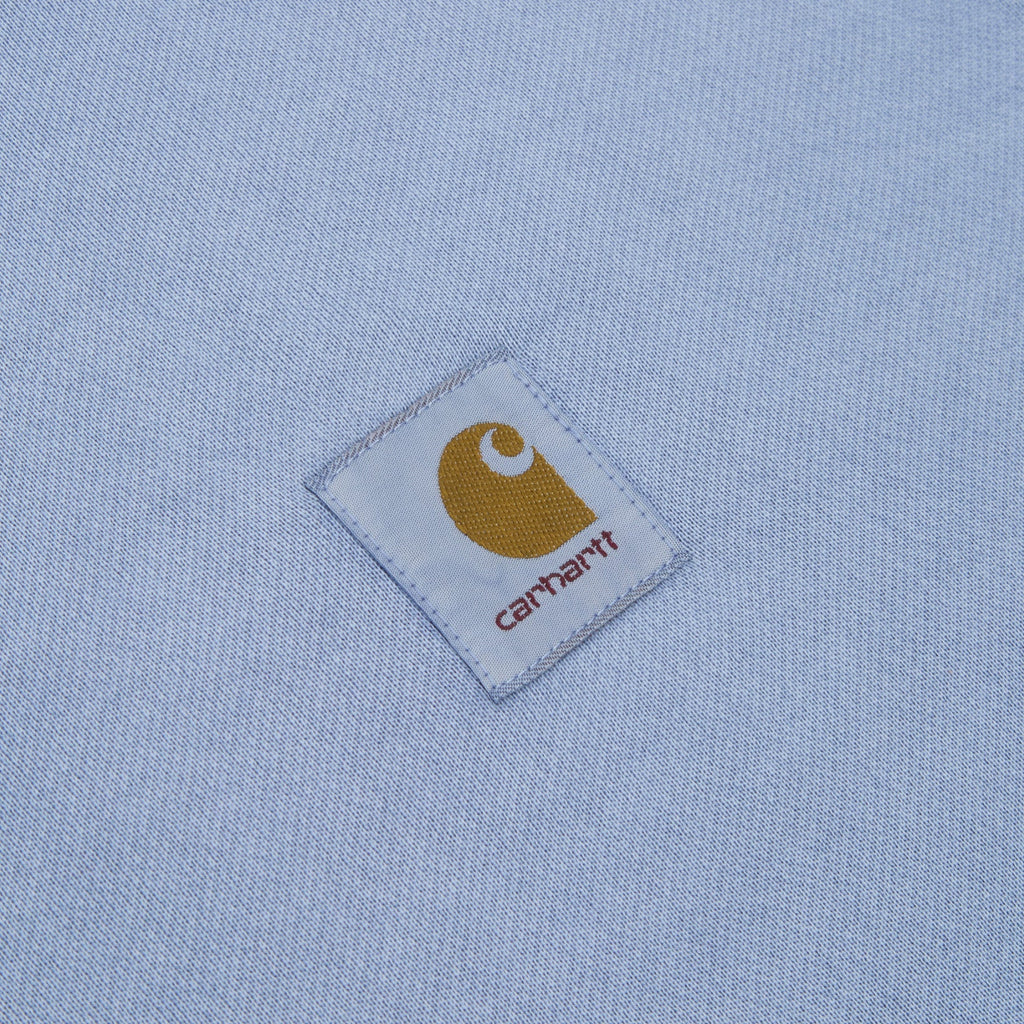 Carhartt WIP Nelson Sweat (Gentle Blue (Garment Dyed)) Top