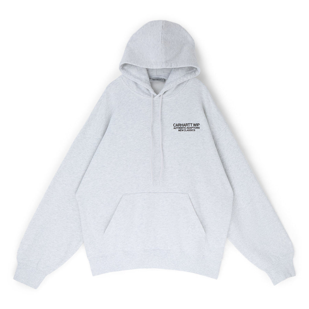 Carhartt WIP Hooded Sean Hamilton Sweat (Ash Heather) Top