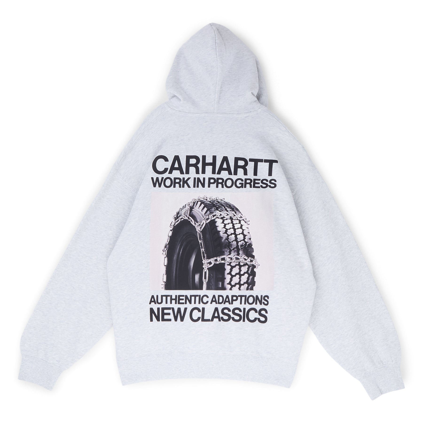 Carhartt WIP Hooded Sean Hamilton Sweat (Ash Heather) Top