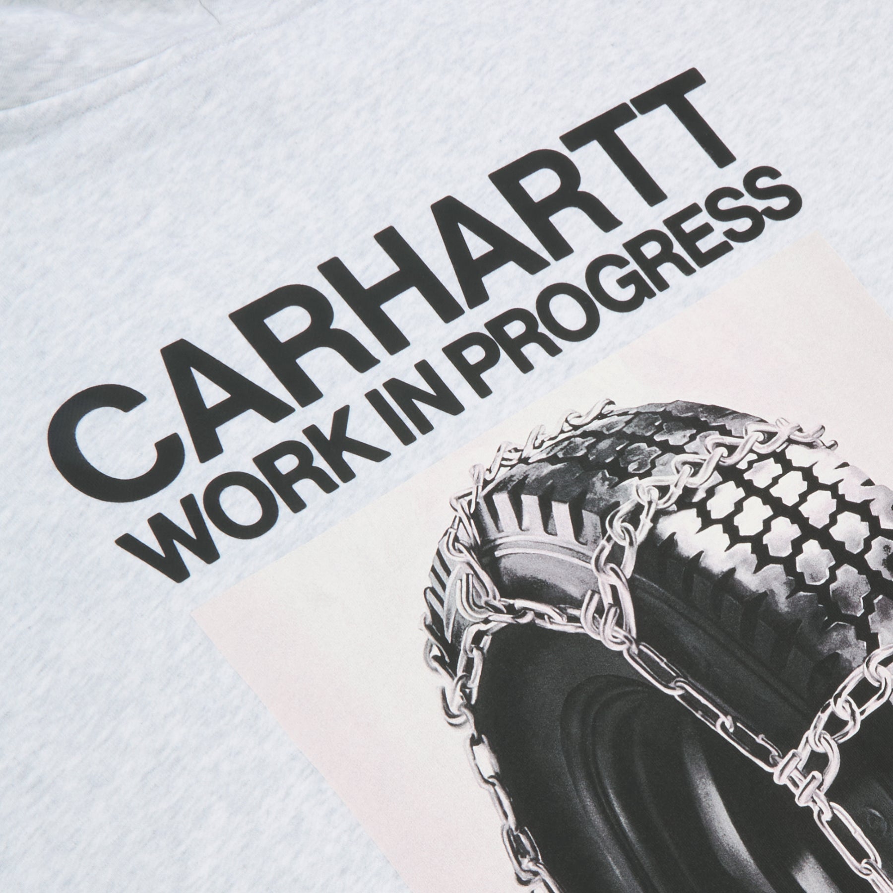 Carhartt WIP Hooded Sean Hamilton Sweat (Ash Heather) Top