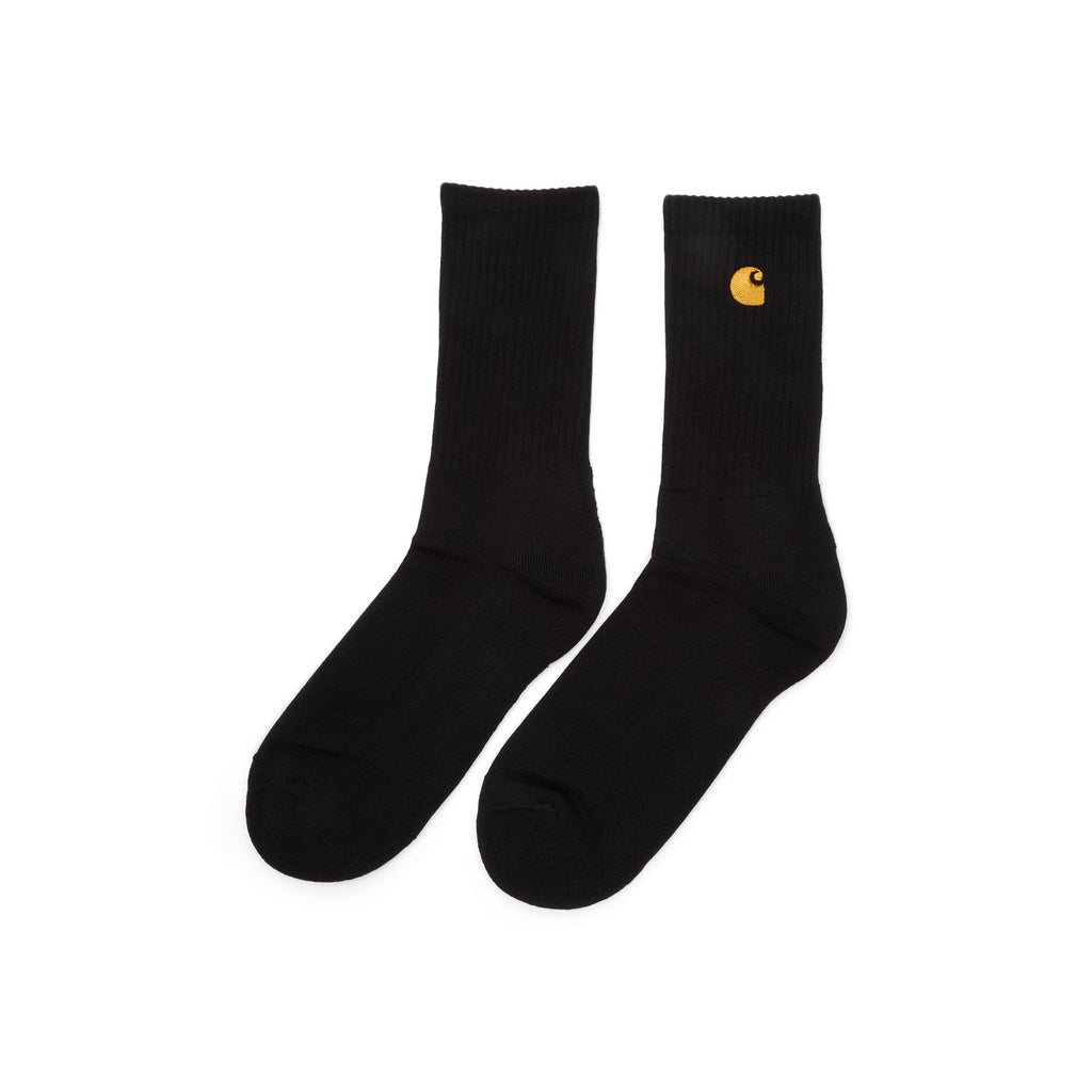 Carhartt WIP Chase Socks (Black / Gold)
