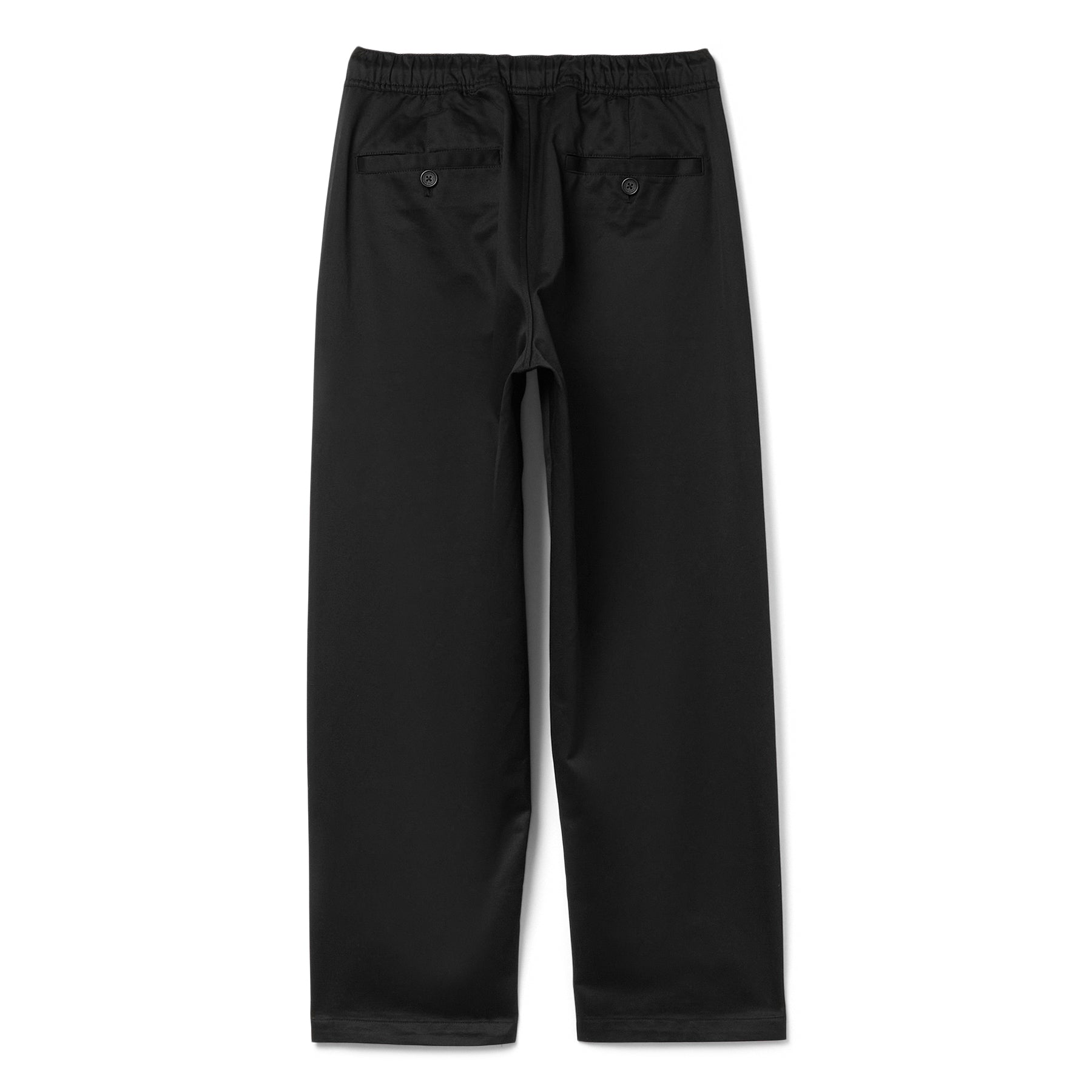 A Bathing Ape Head One Point Chef Pants (Black) Trousers