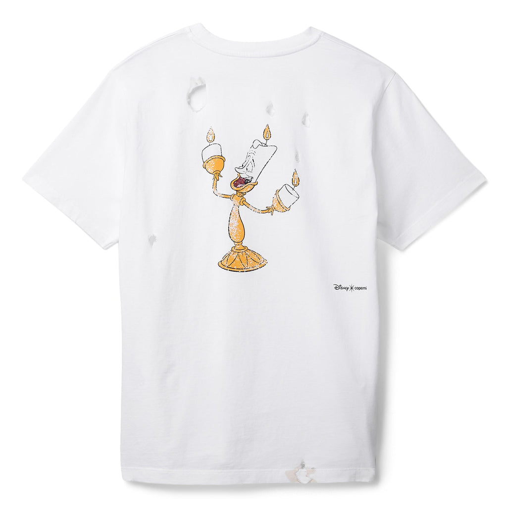 COPERNI x Disney Burned By You Before Boxy T-Shirt (White) Top
