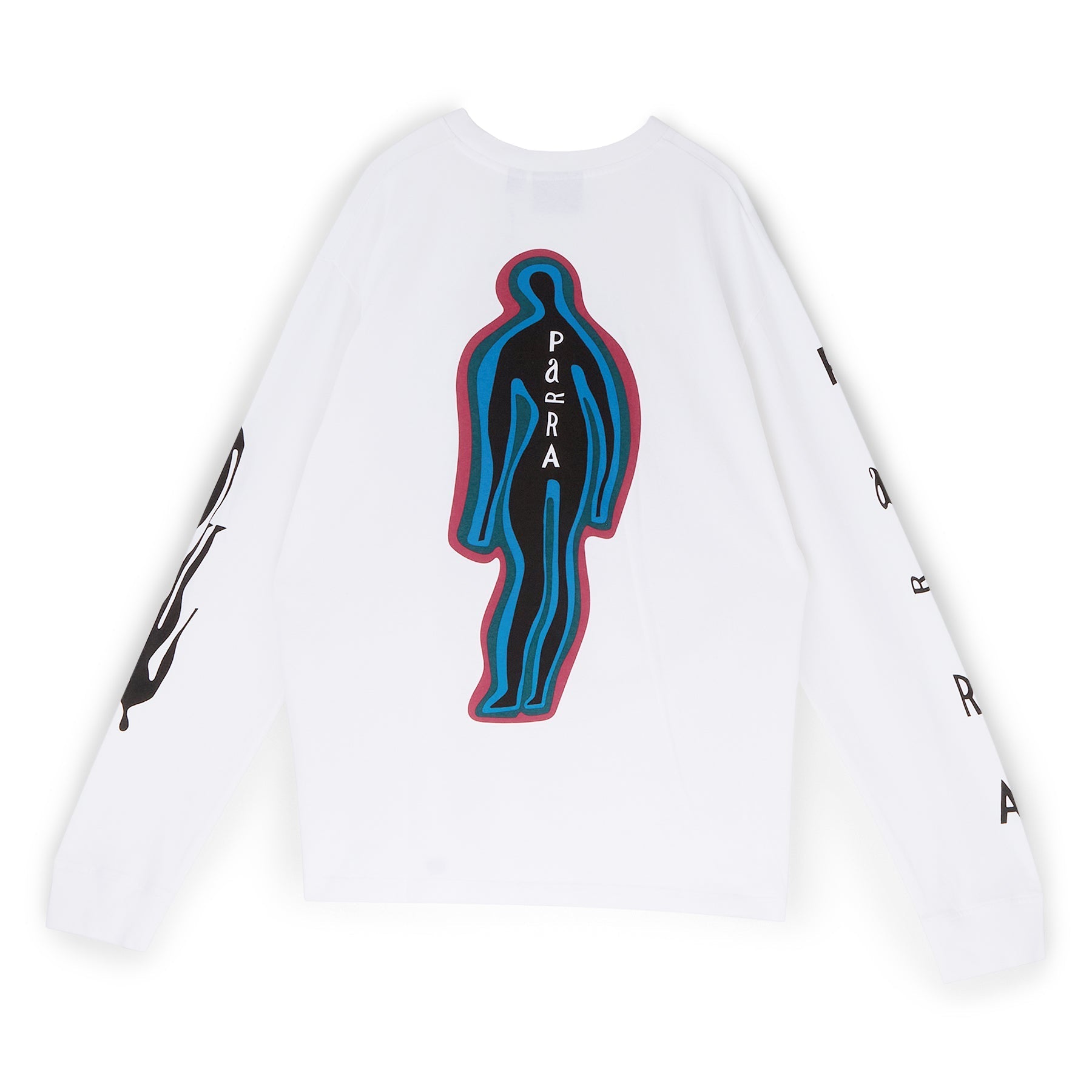 by Parra The Hotel Long Sleeve T-Shirt (White) Top
