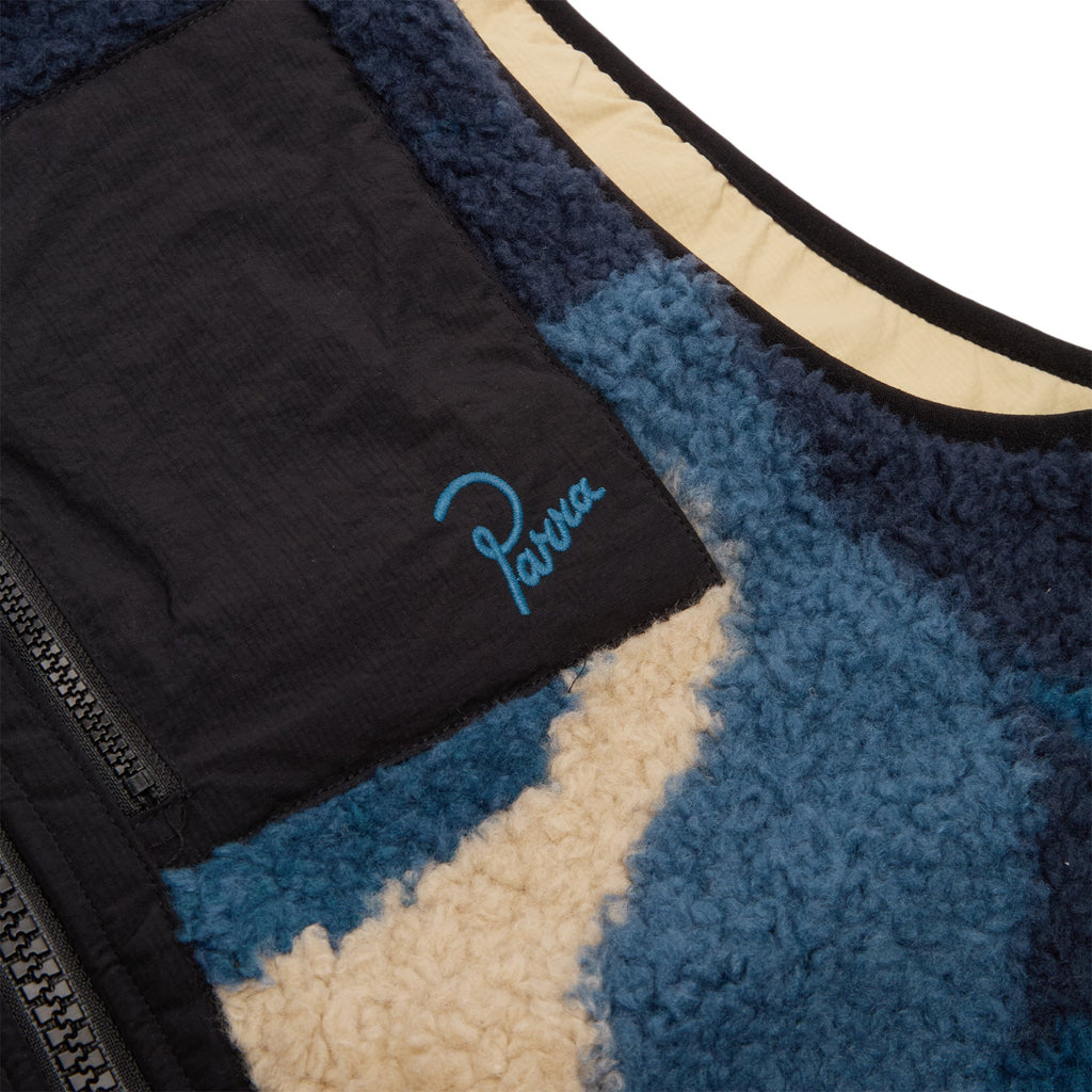 by Parra Infinite Bird Reversible Vest (Navy Blue) Top