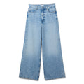 GANNI Soft Rigid Denim Baggy Jeans (Light Blue Stone) Trousers