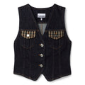 GANNI Neppy Denim Vest (Dark Blue Stone) Top