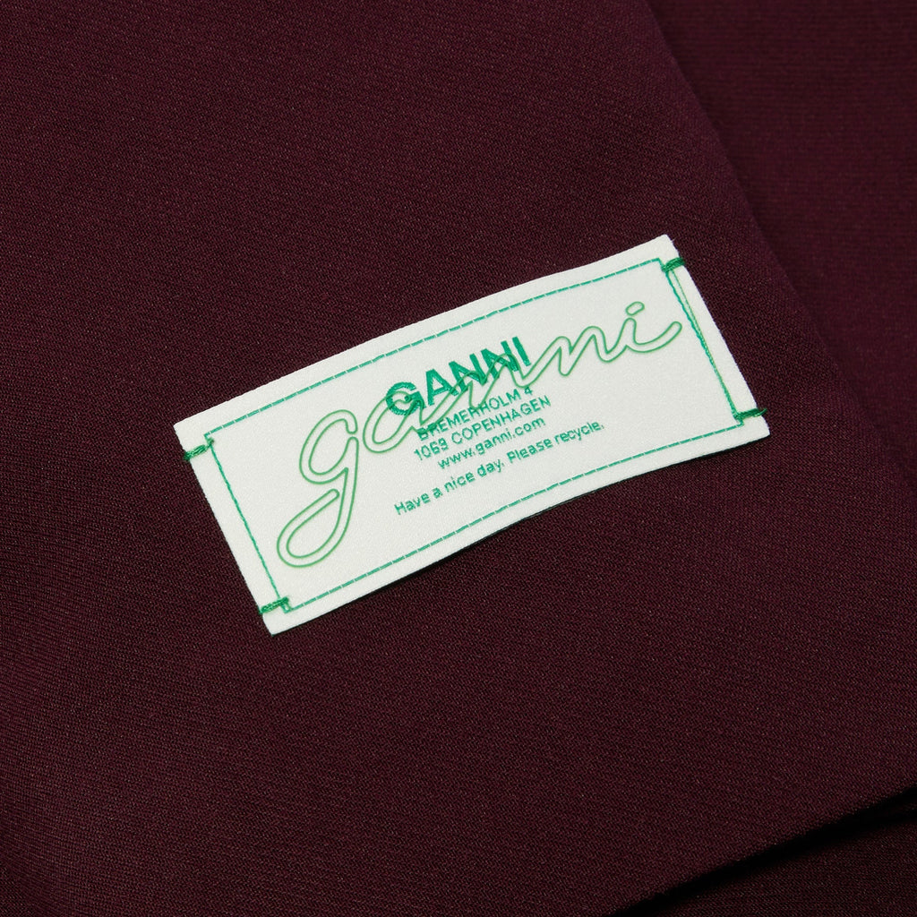 GANNI Future Twill Suiting Blazer (Port Royale) Top