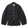 GANNI Structured Blazer (Phantom) Top