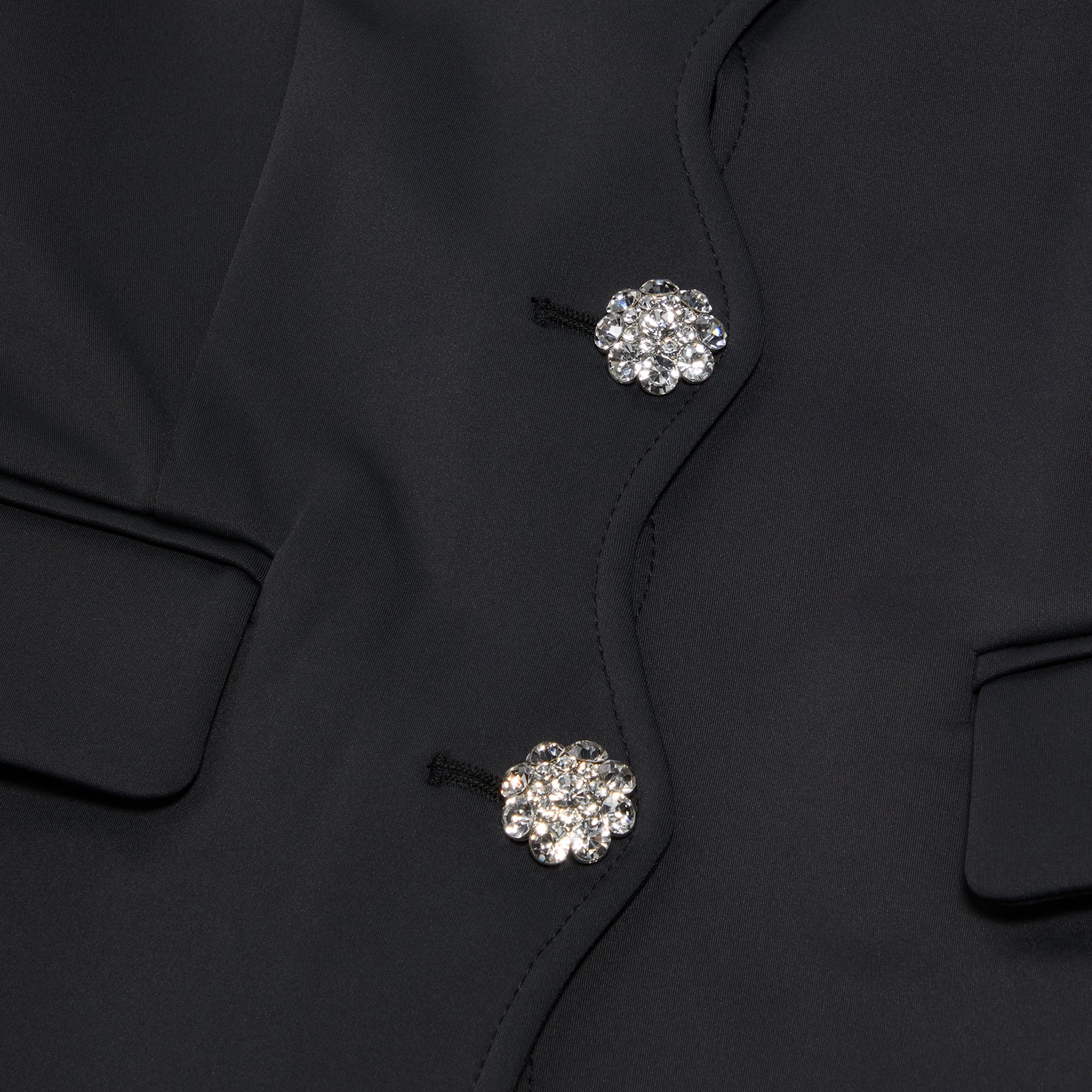 GANNI Structured Blazer (Phantom) Top