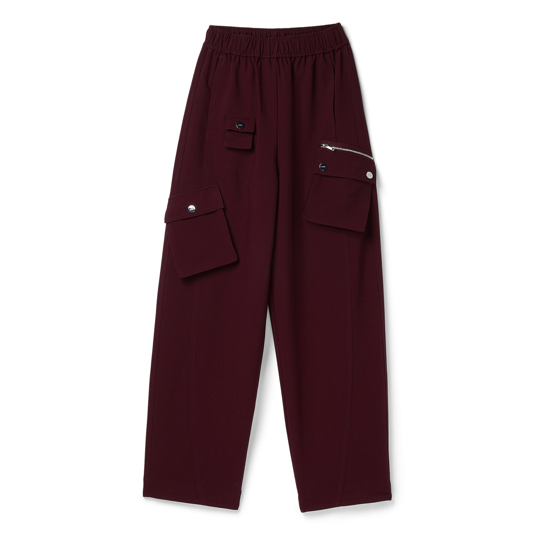 GANNI Future Twill Suiting Elasticated Pants (Port Royale) Trousers