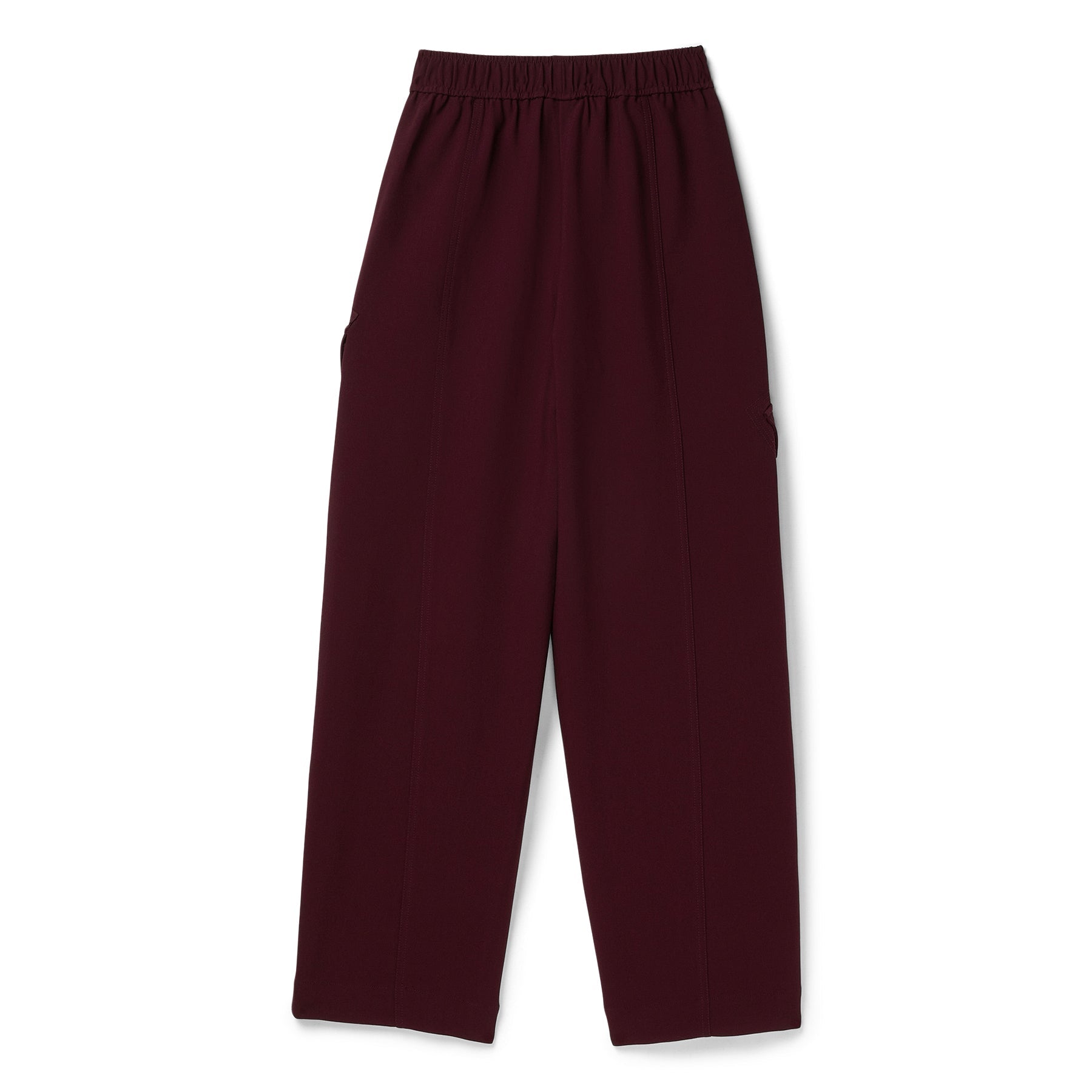 GANNI Future Twill Suiting Elasticated Pants (Port Royale) Trousers