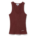 GANNI Heavy Rib Jersey Tank Top (Port royale)