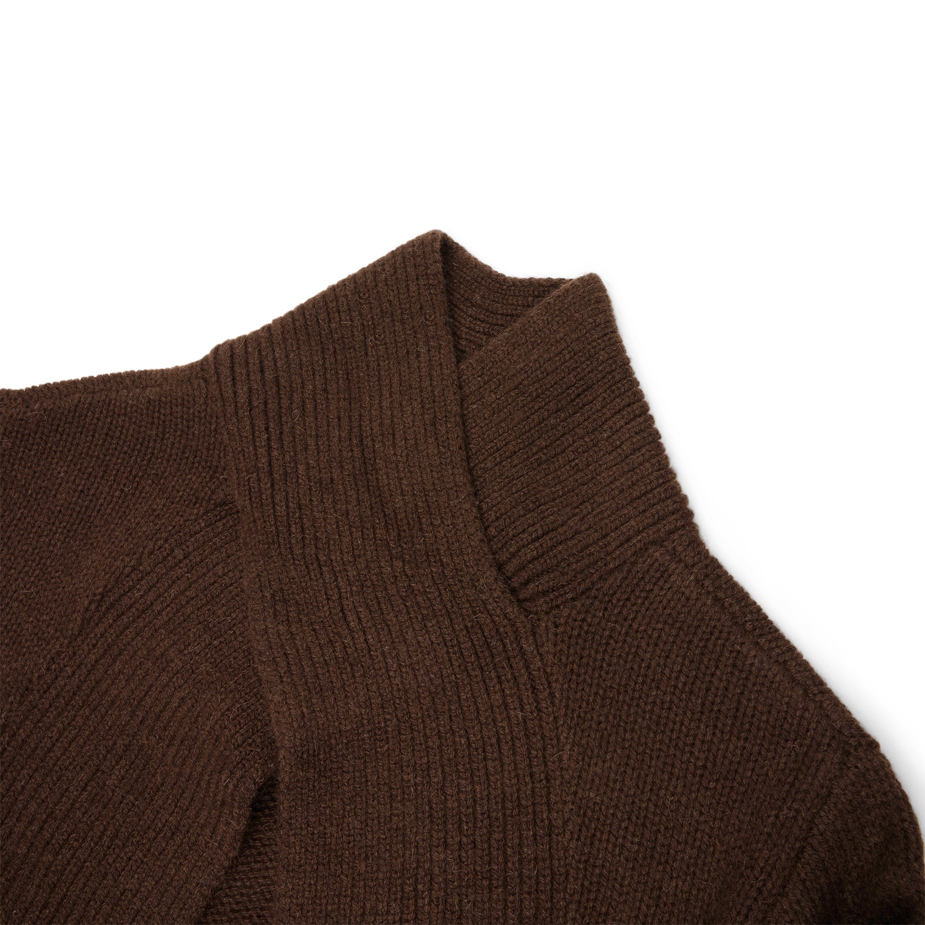 GANNI Open Back Pullover Sweater (Shaved Chocolate) Top