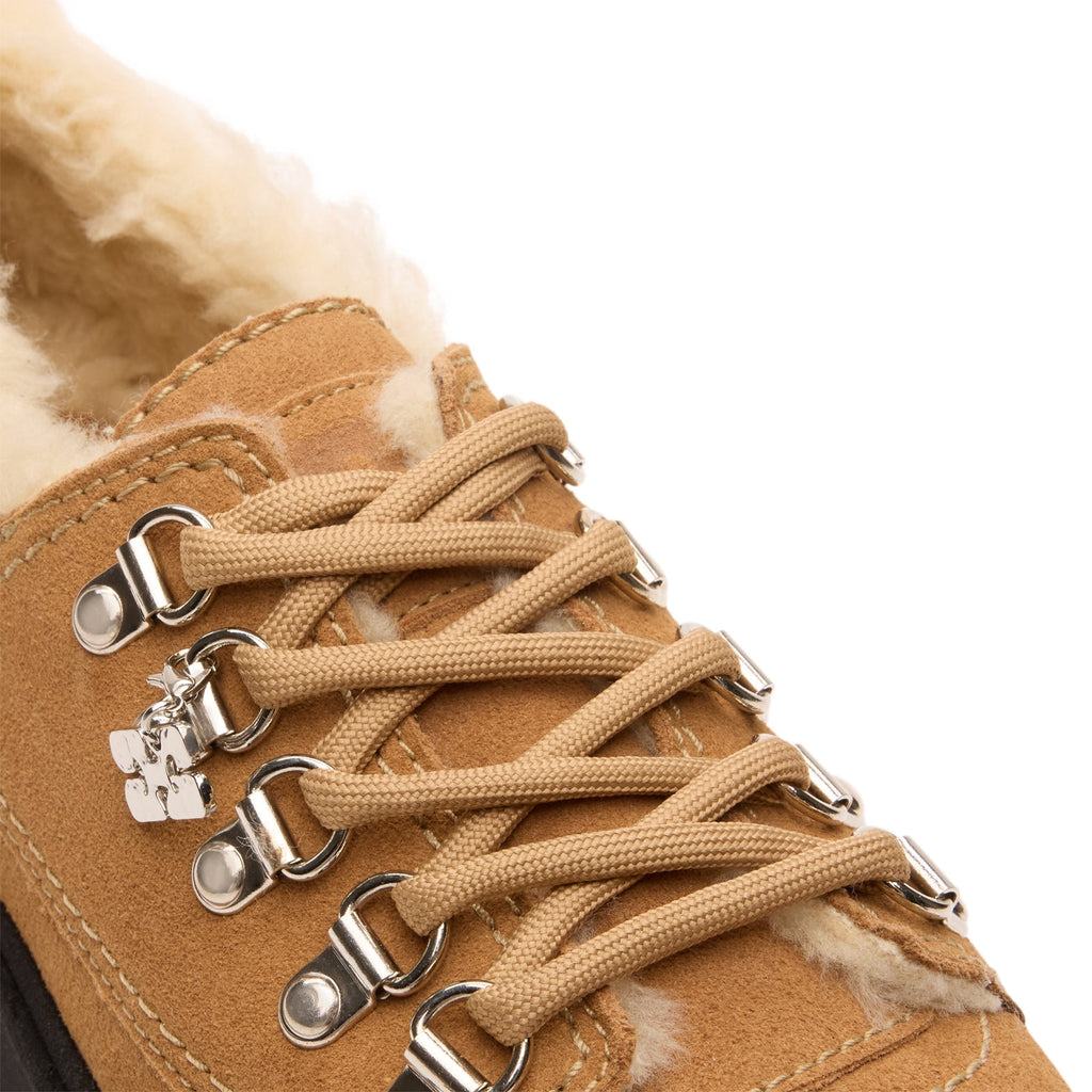 ganni-cleated-derbies-suede-cognac  Footwear