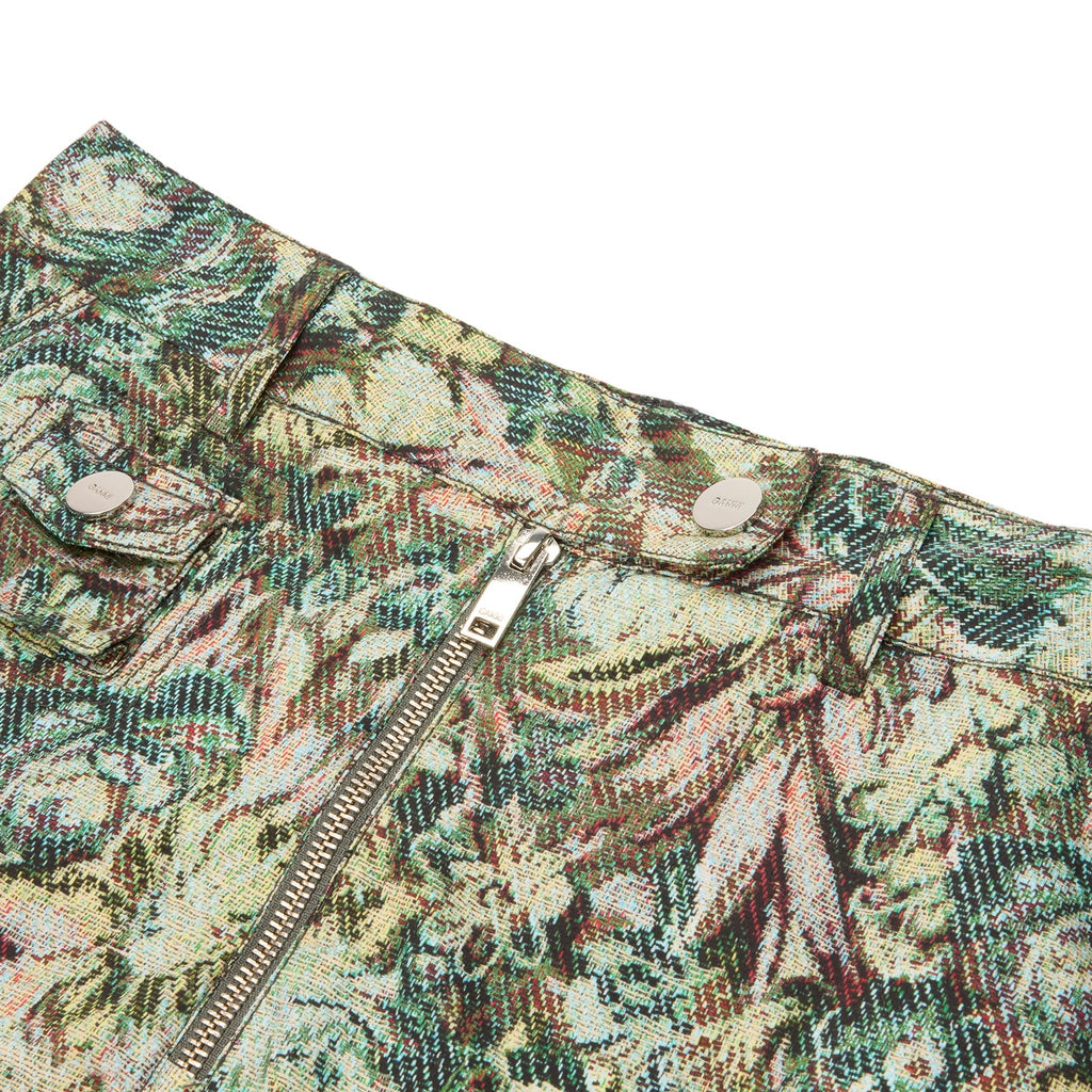 GANNI Tapestry Twill Pants (Jadeite ) Trousers