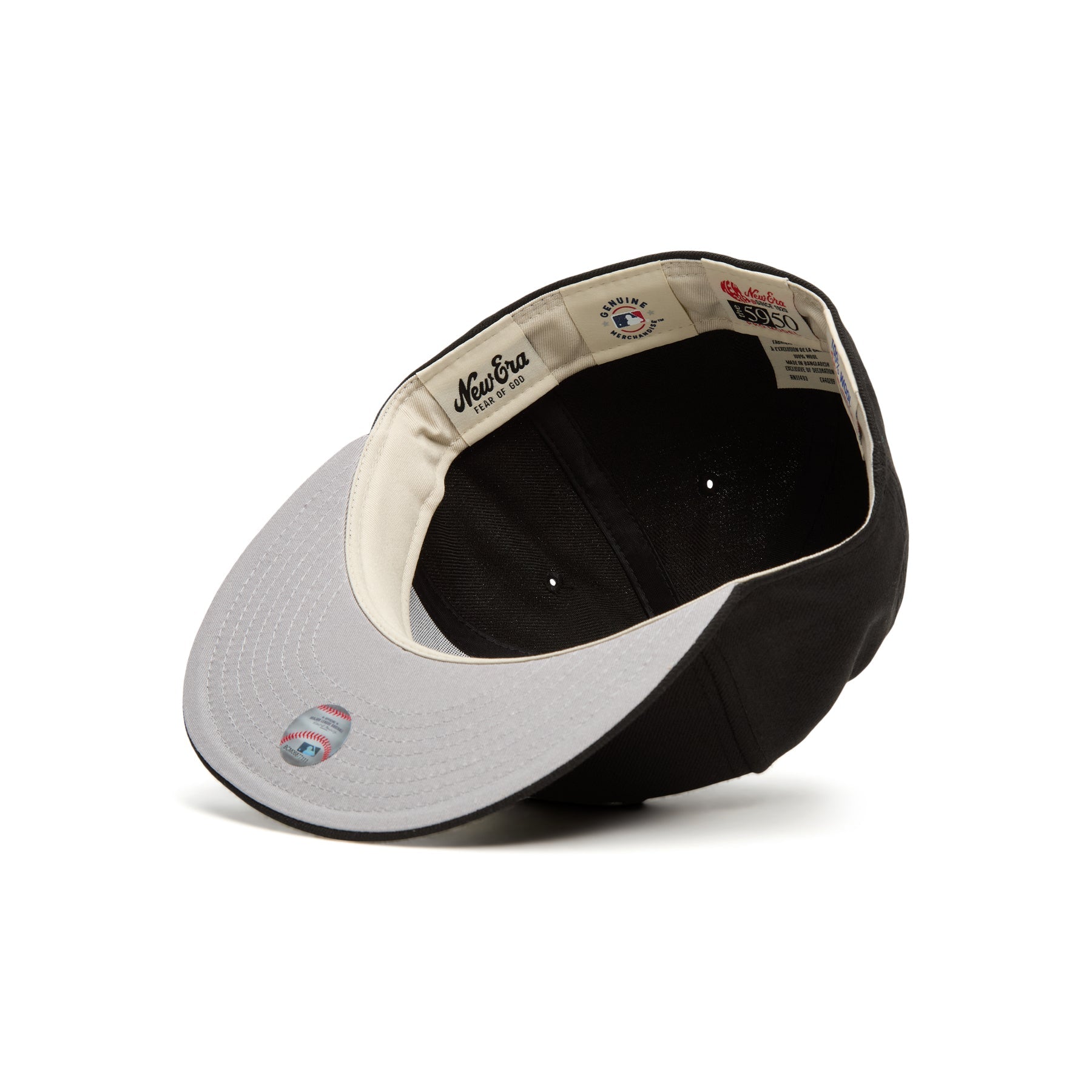 New Era 59FIFTY FOG White Sox (Black) Hats