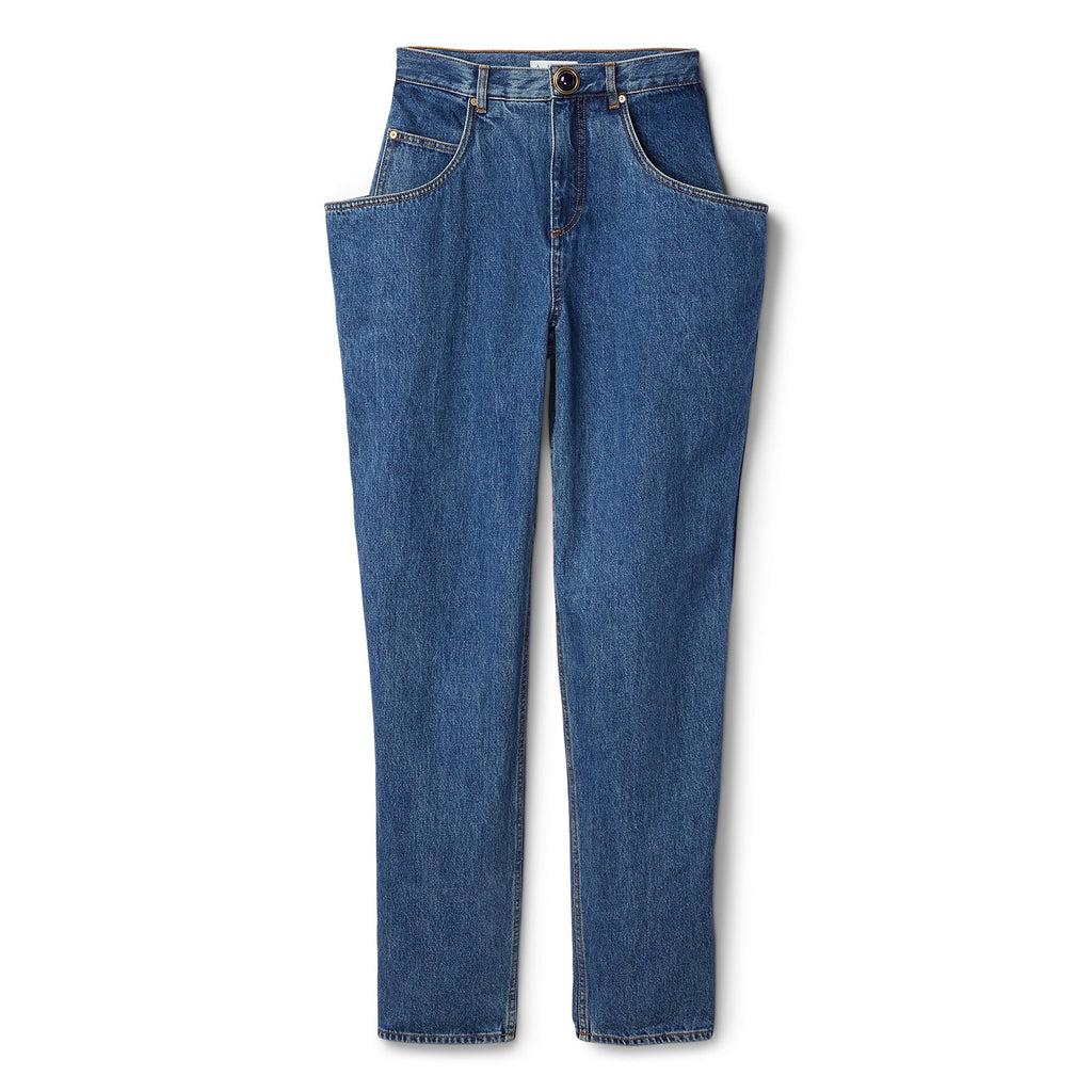 AREA Flare Pocket Jean (Medium Blue) Trousers