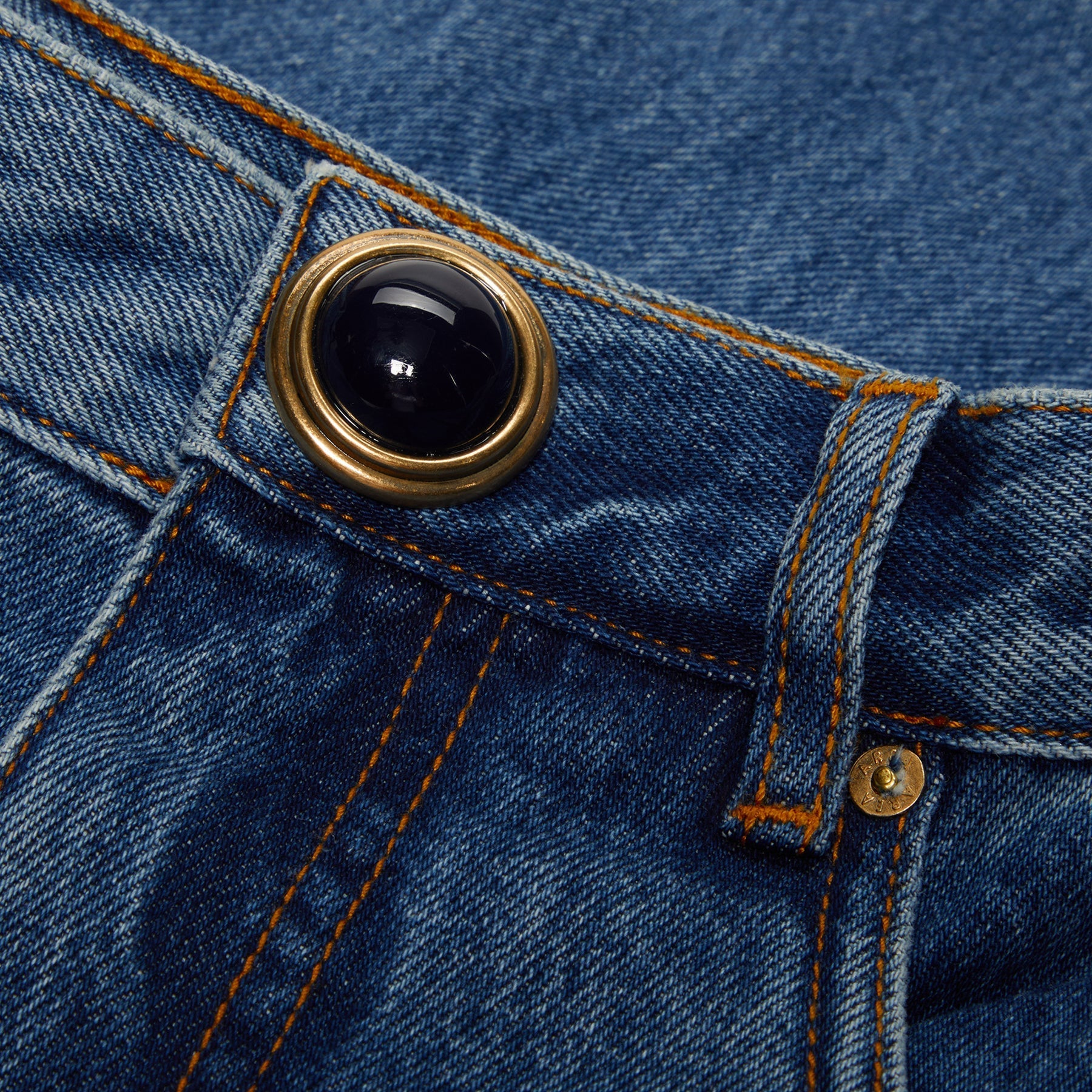 AREA Flare Pocket Jean (Medium Blue) Trousers