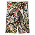 AREA Gemstone Chain Printed Biker Short (Multi)Trousers