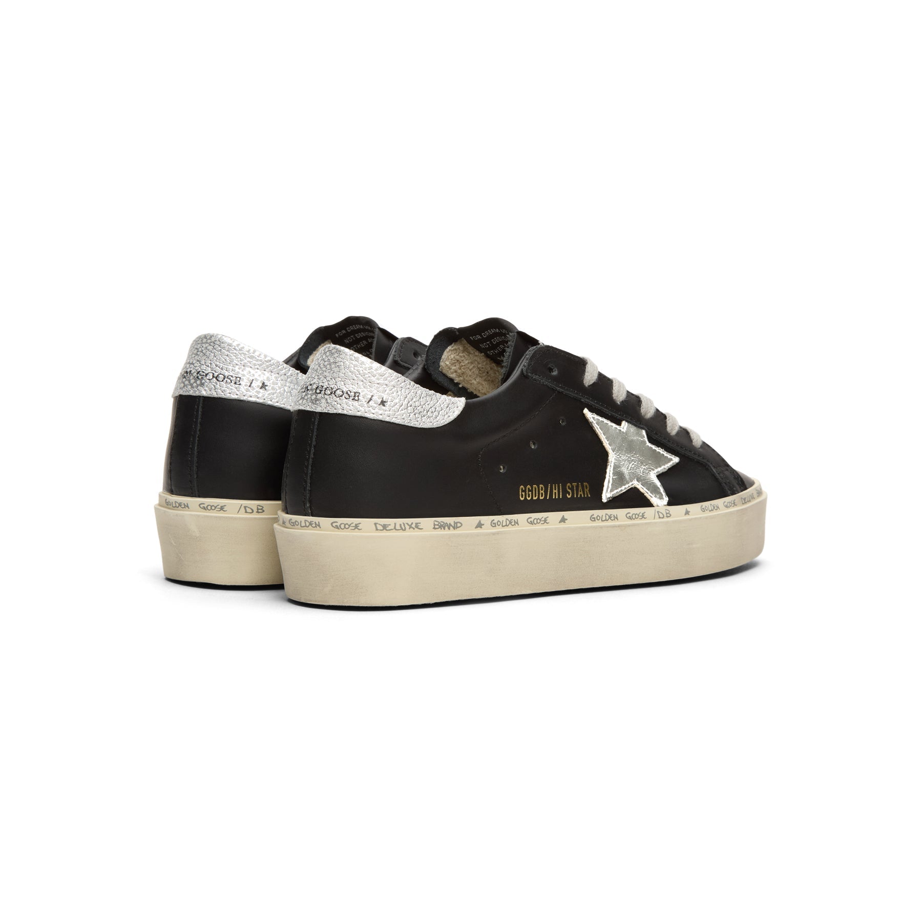 golden-goose-hi-star-leather-upper-laminated-star-black-silver  Footwear