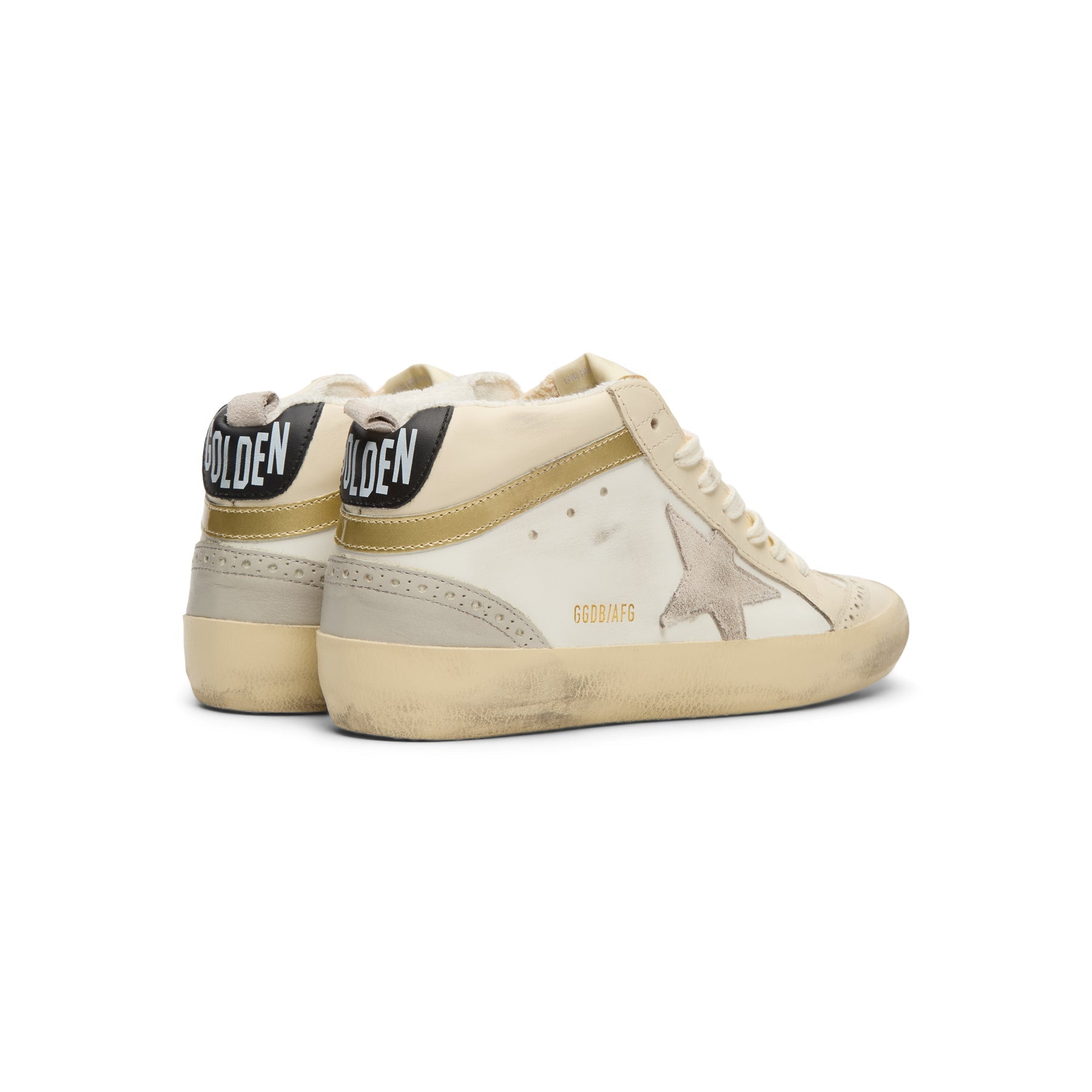 golden-goose-mid-star-leather-upper-and-heel-white-ivory-light-lilac-light-grey-gold-black  Footwear