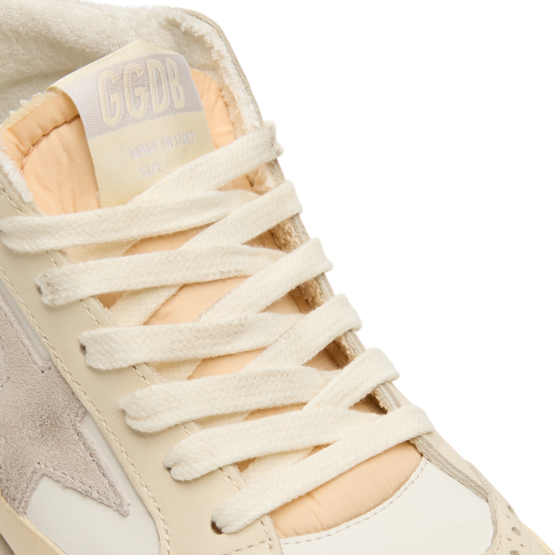 golden-goose-mid-star-leather-upper-and-heel-white-ivory-light-lilac-light-grey-gold-black  Footwear
