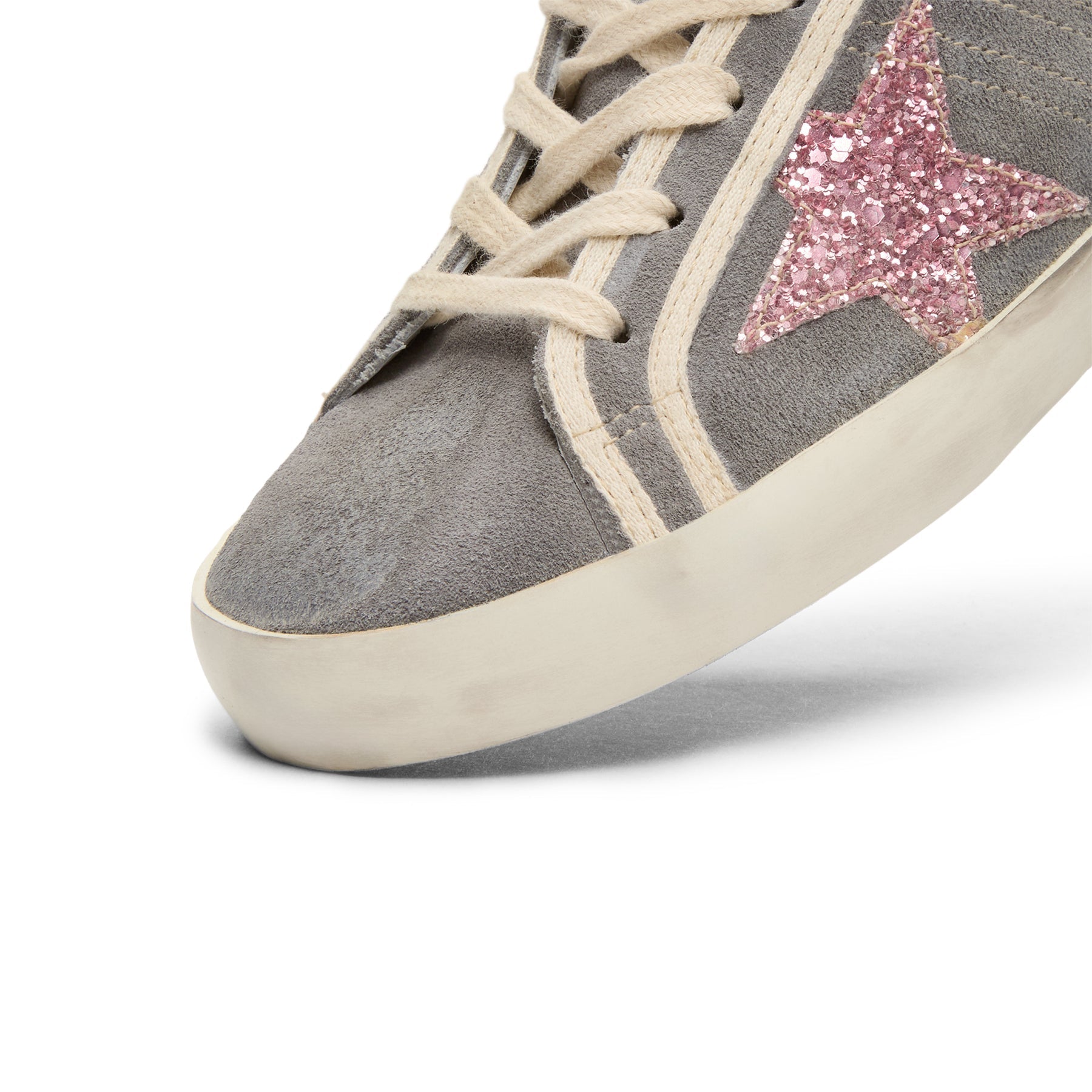 golden-goose-super-star-grey-bubblegum-pink  Footwear