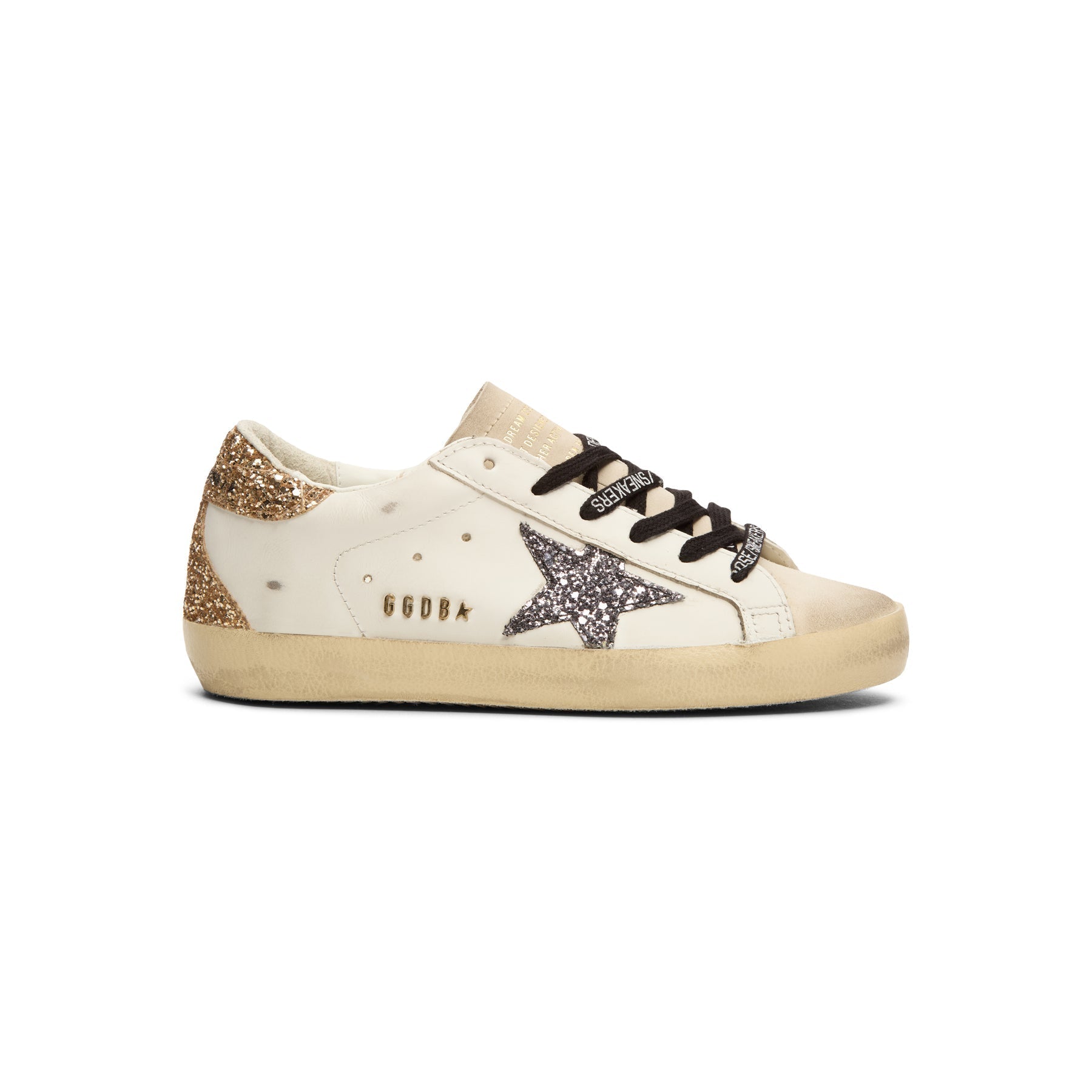 golden-goose-super-star-leather-upper-glitter-star-heel-optic-white-seedpearl-black-gold  Footwear