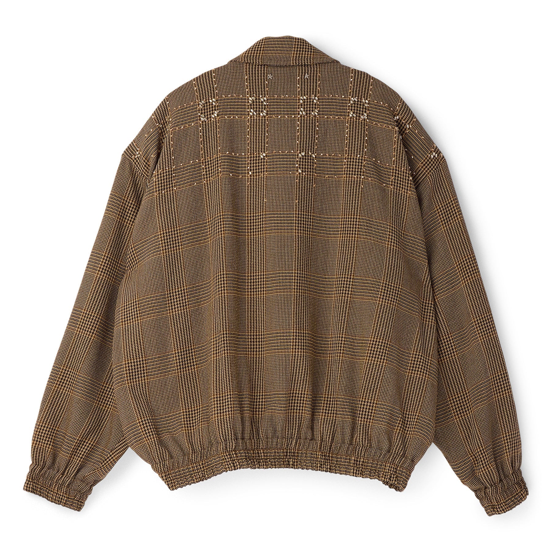 Golden Goose Wool Bomber Jacket (Brown/Beige) Top