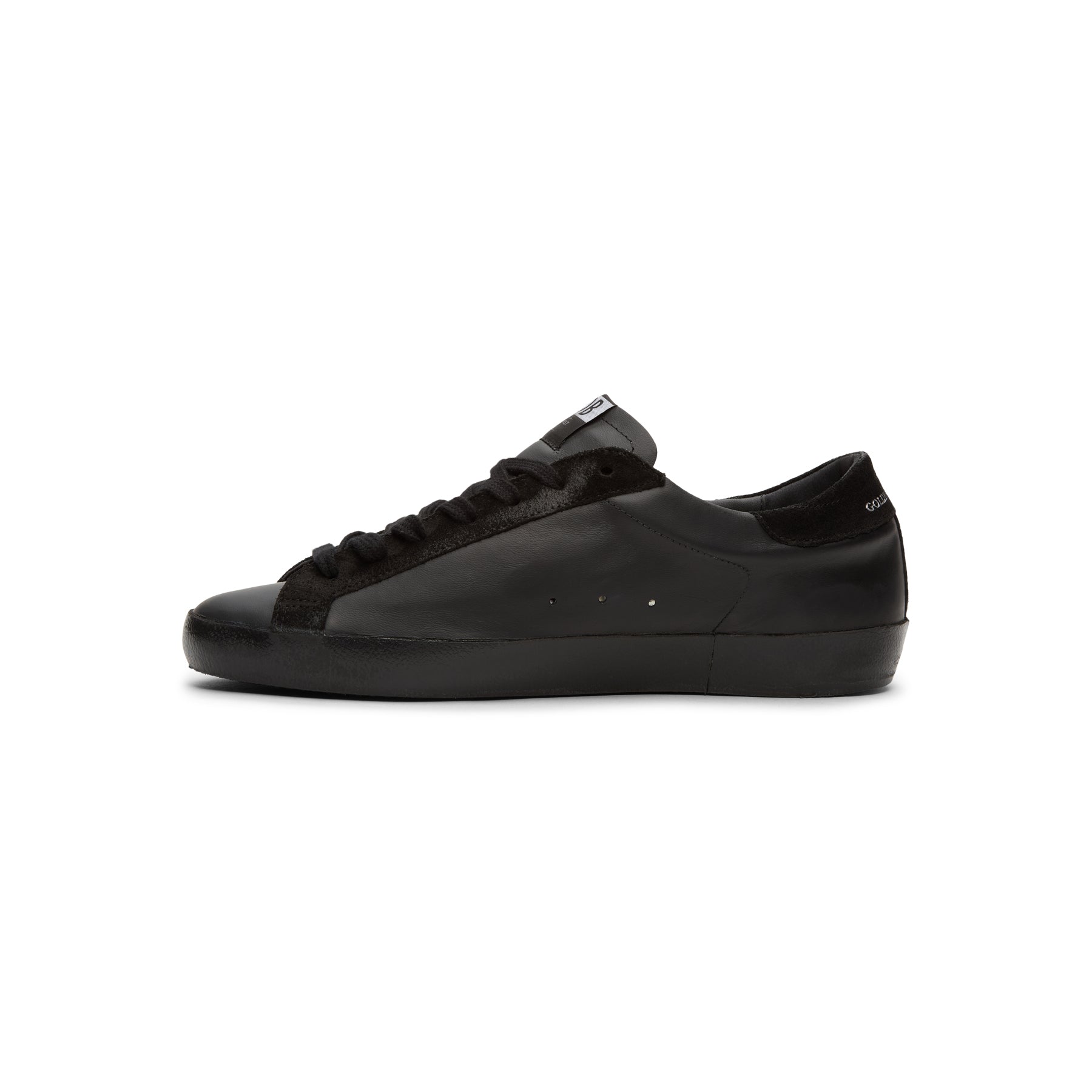 golden-goose-super-star-black  Footwear