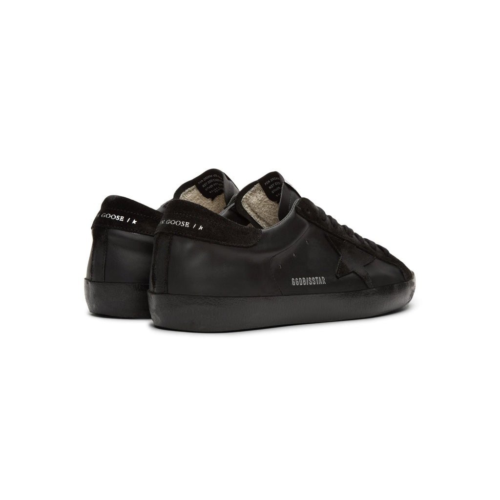 golden-goose-super-star-black  Footwear