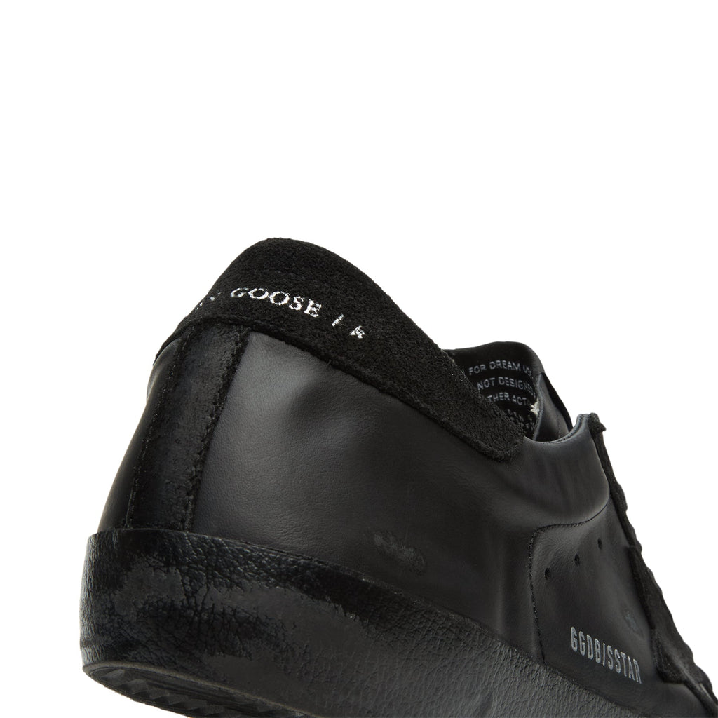 golden-goose-super-star-black  Footwear