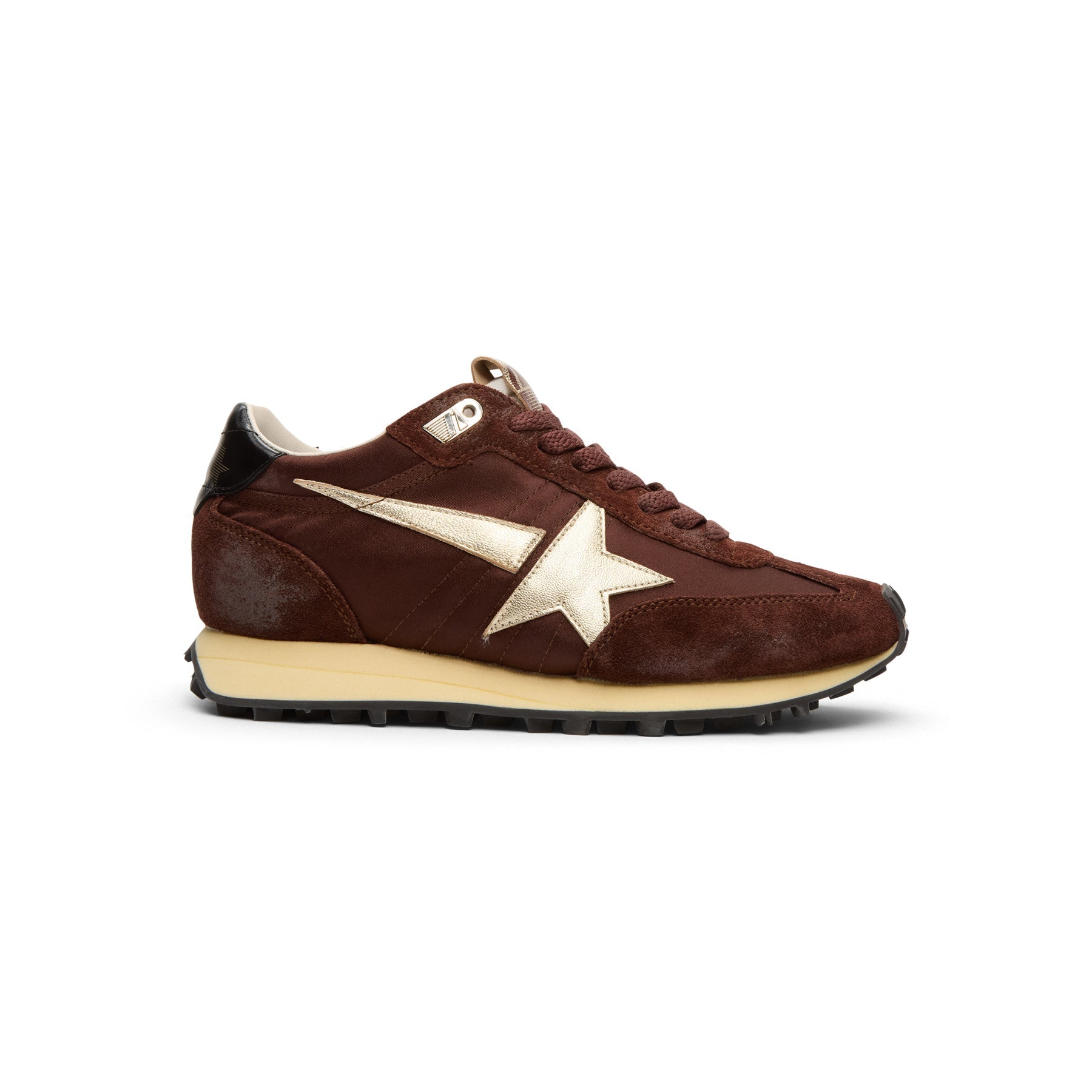 golden-goose-running-marathon-brown-platinum  Footwear