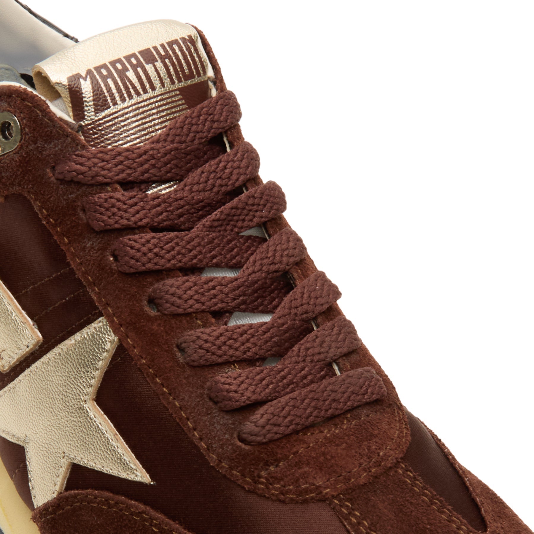 golden-goose-running-marathon-brown-platinum  Footwear