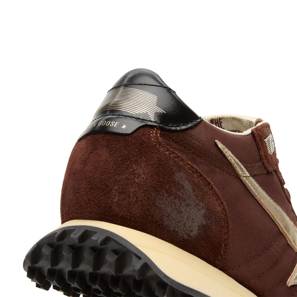 golden-goose-running-marathon-brown-platinum  Footwear
