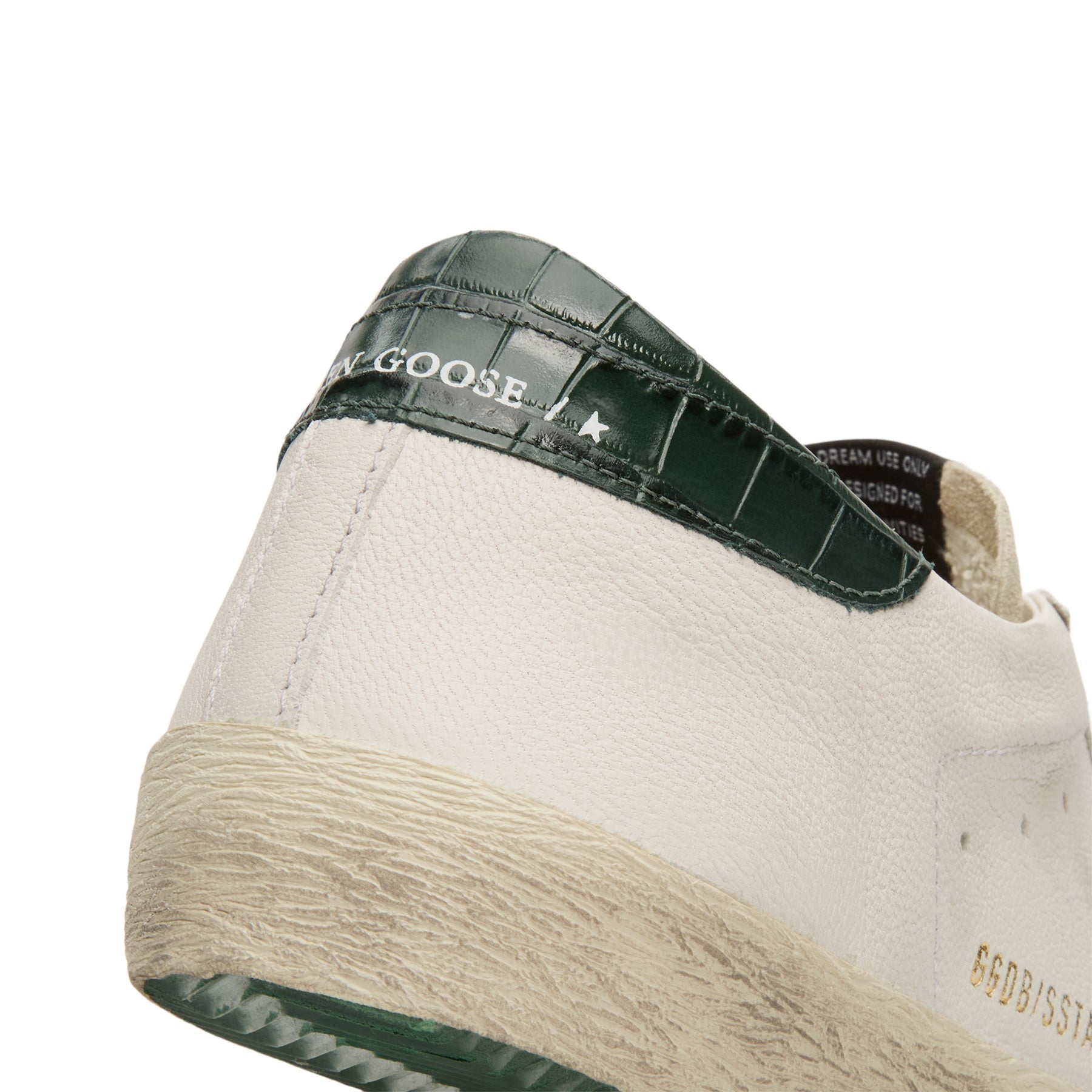 golden-goose-super-star-white-green  Footwear