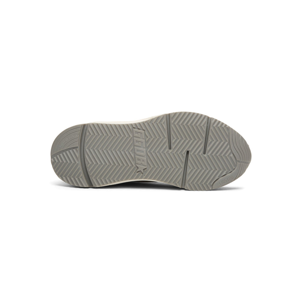 golden-goose-running-green-silver  Footwear