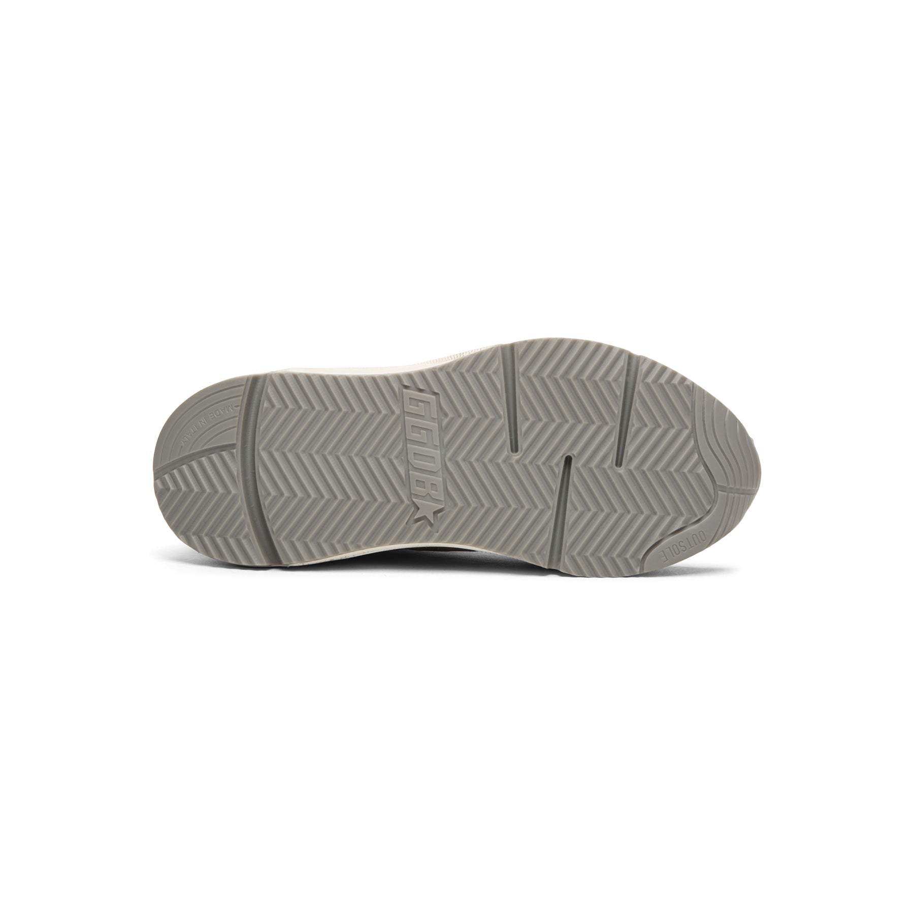 golden-goose-running-green-silver  Footwear