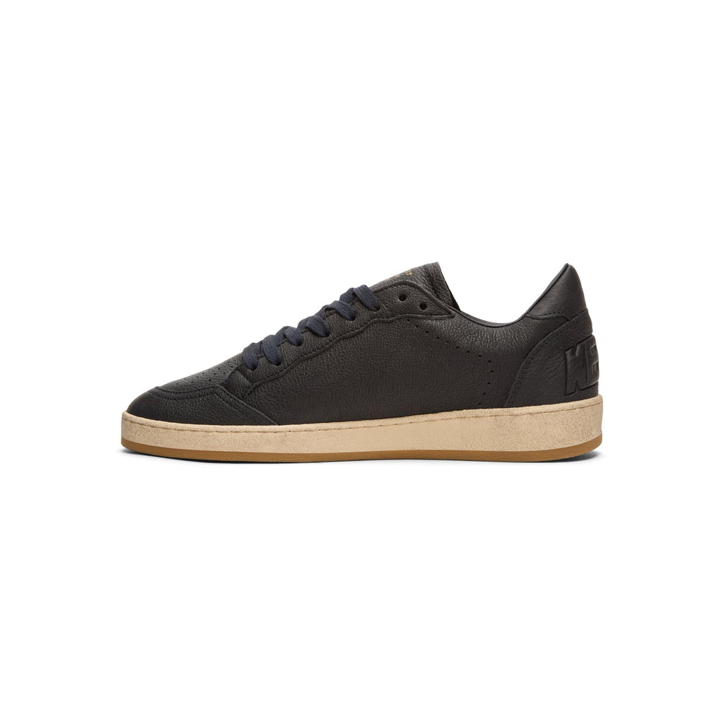 golden-goose-ballstar-leather-upper-star-toe-spur-navy  Footwear