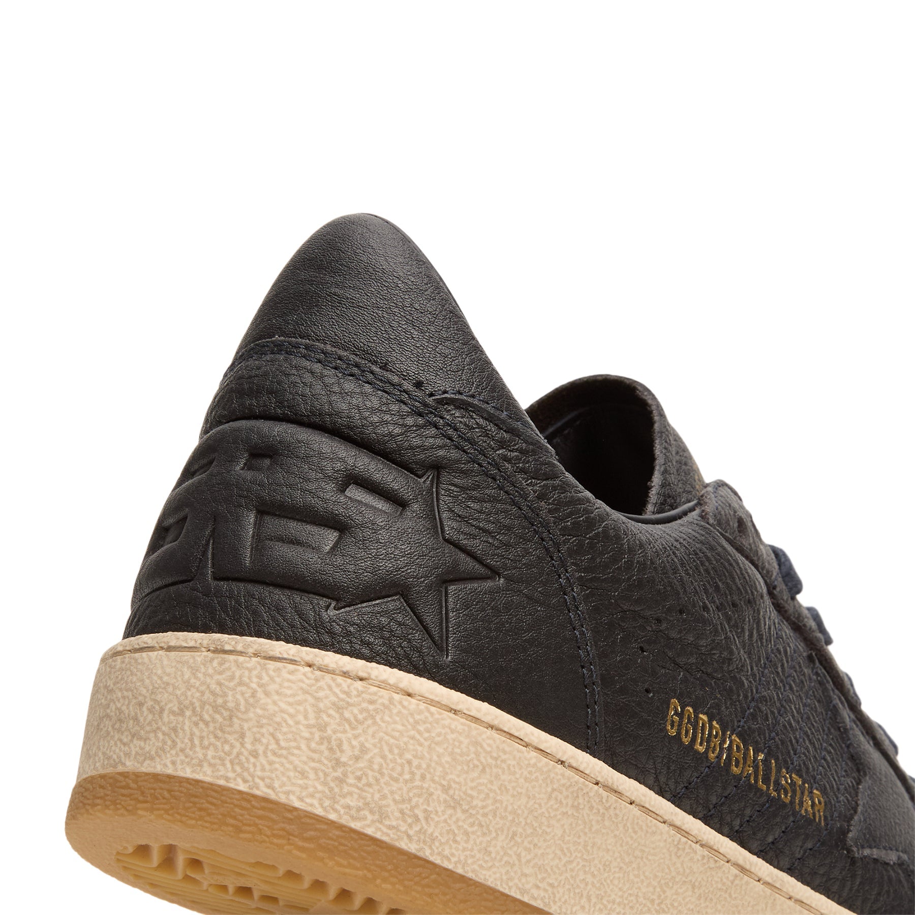 golden-goose-ballstar-leather-upper-star-toe-spur-navy  Footwear